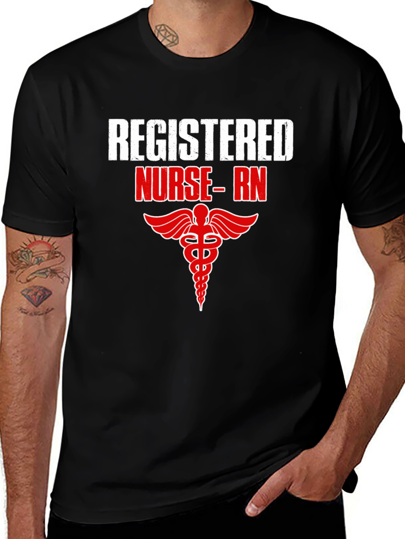Variant 14 of Registered Nurse RN Graphic T-Shirt