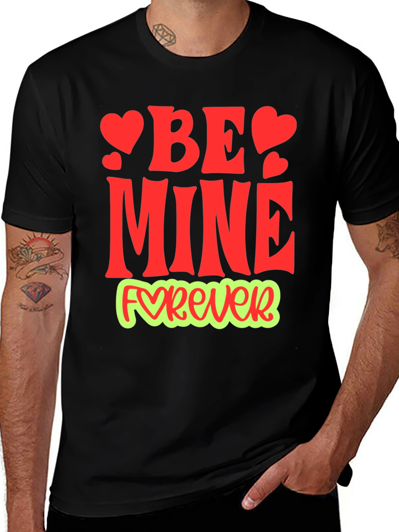 Variant 6 of Be Mine Forever Valentine's Day Graphic Tee