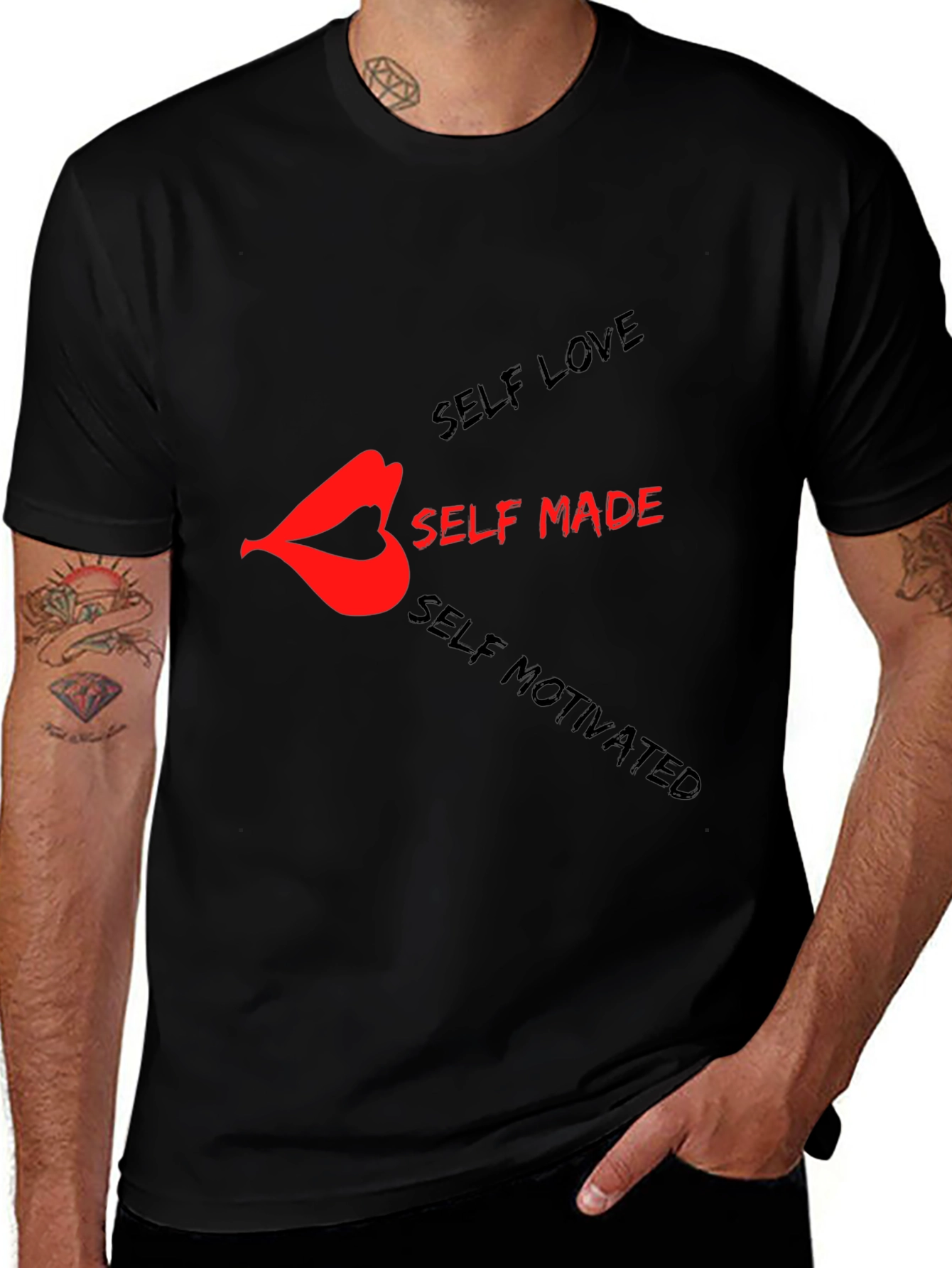 Self Made Graphic T-Shirt