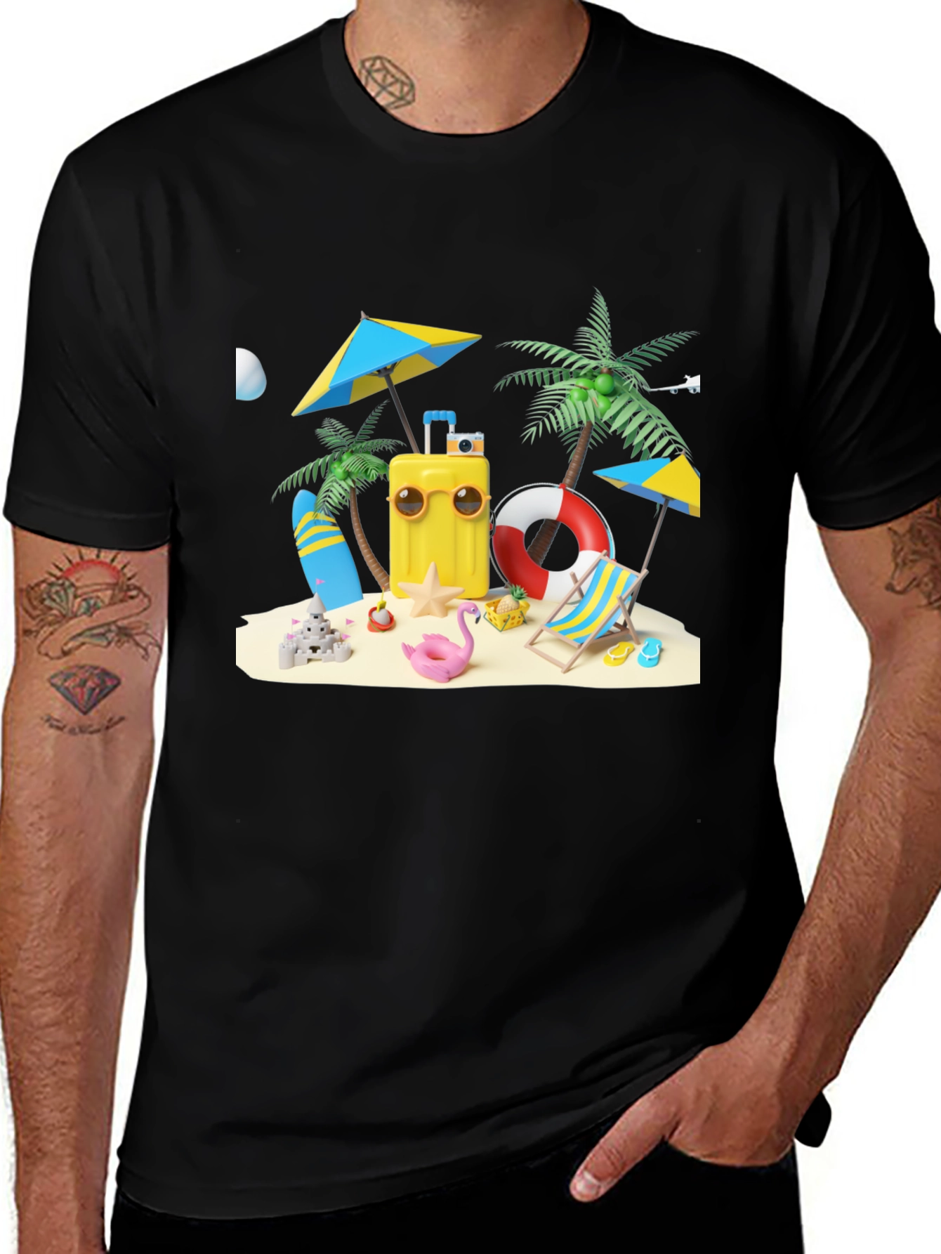 Variant 29 of Island Getaway Graphic Tee - Vacation Vibes T-Shirt