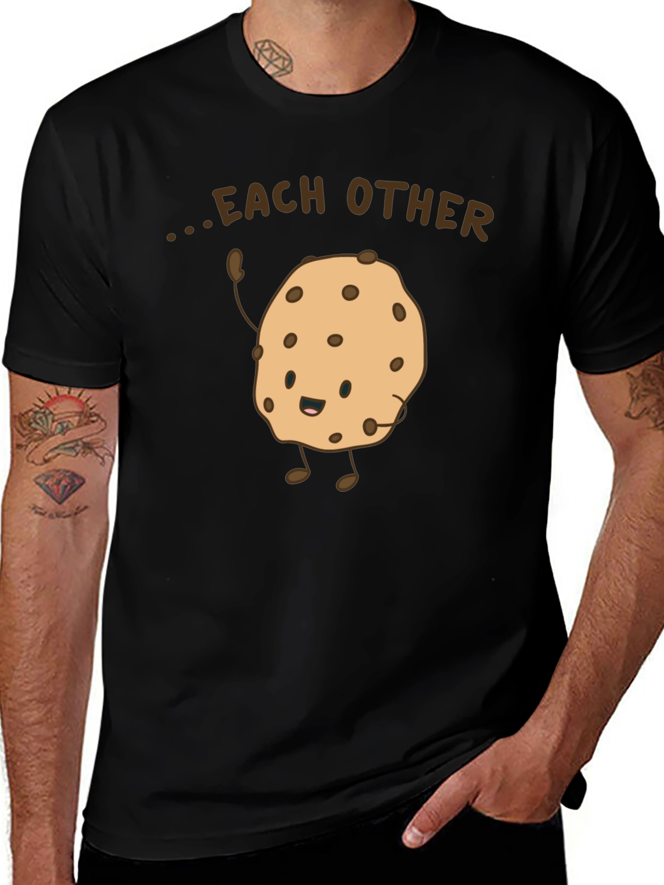 Variant 9 of Cute Cookie T-Shirt - Sweet Treat Design