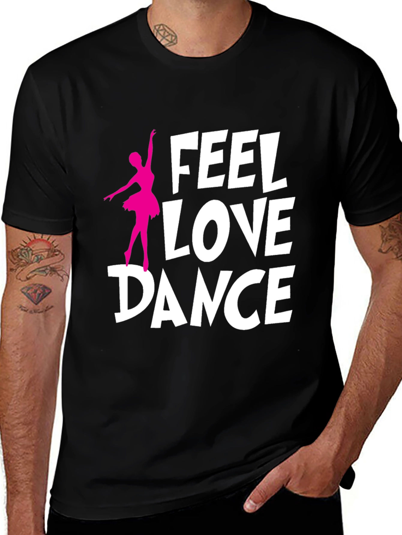 Variant 3 of Feel Love Dance T-Shirt