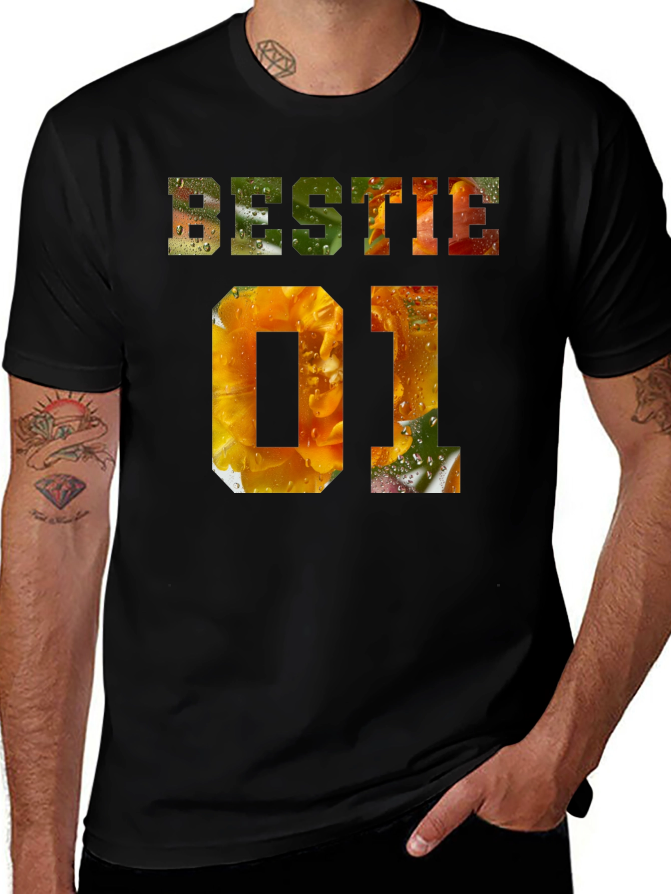Bestie 01 Graphic T-Shirt - Unisex