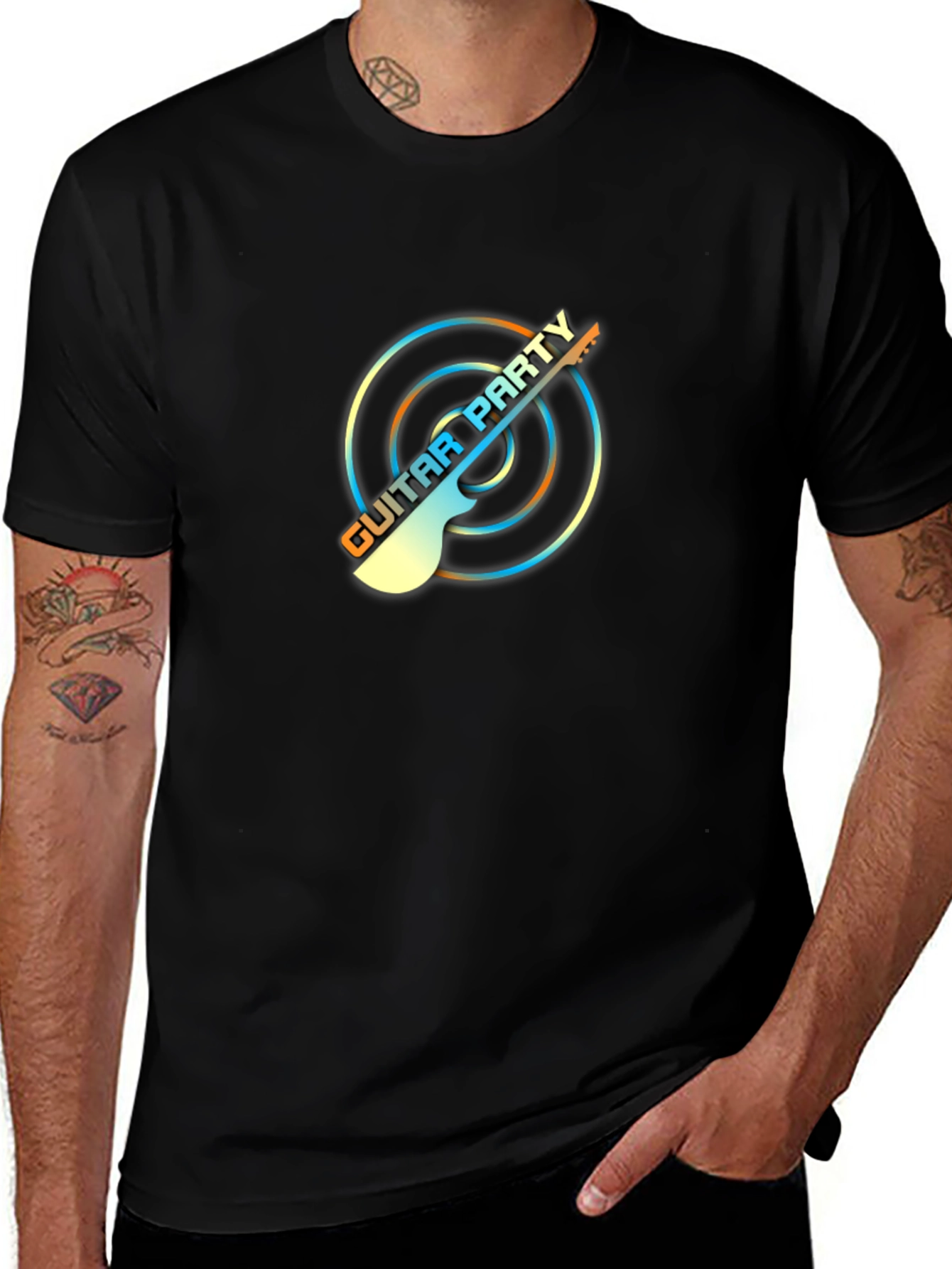 Variant 18 of Guitar Party T-Shirt: Musician Apparel