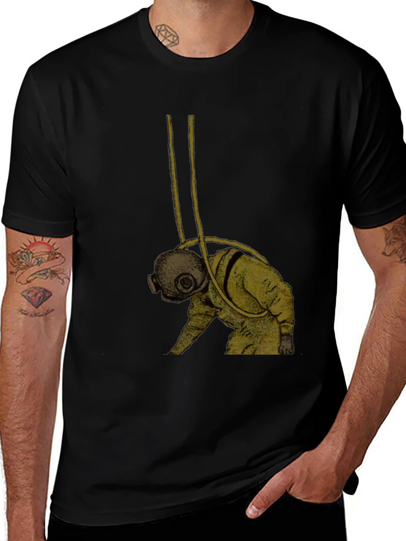 Variant 12 of Vintage Diver Graphic T-Shirt
