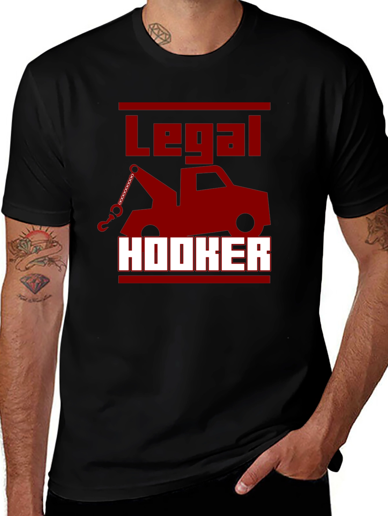 Variant 4 of Legal Hooker T-Shirt