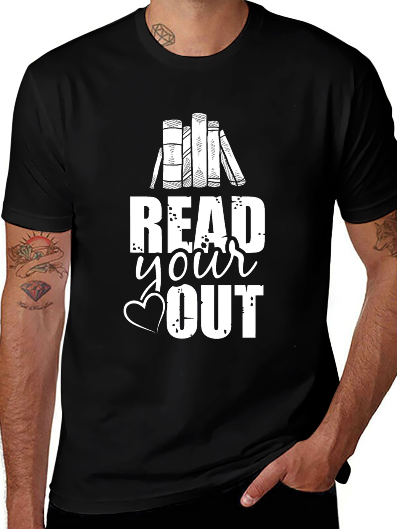 Variant 11 of Read Your Heart Out T-Shirt