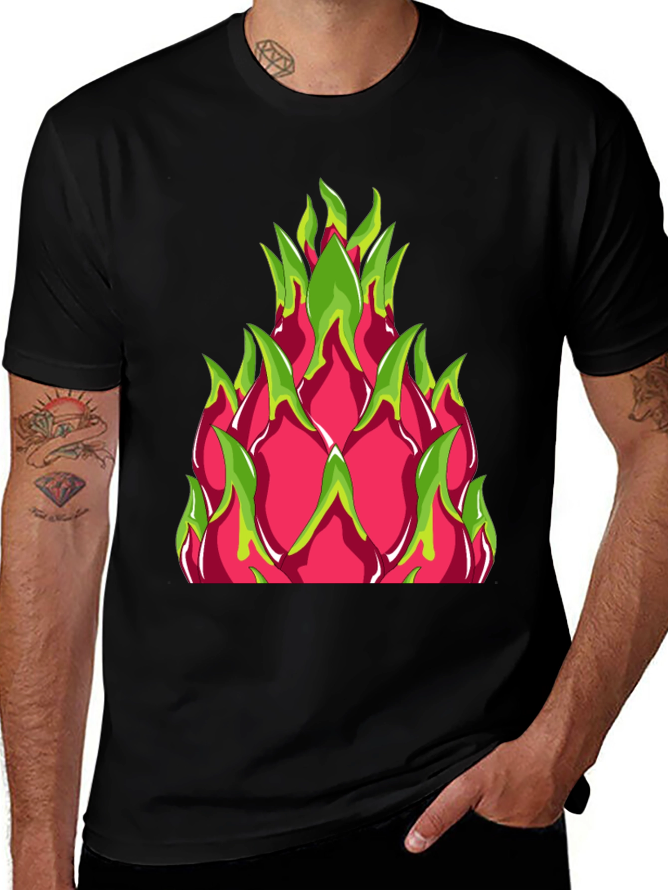 Variant 17 of Dragon Fruit Graphic Tee - Unique Design