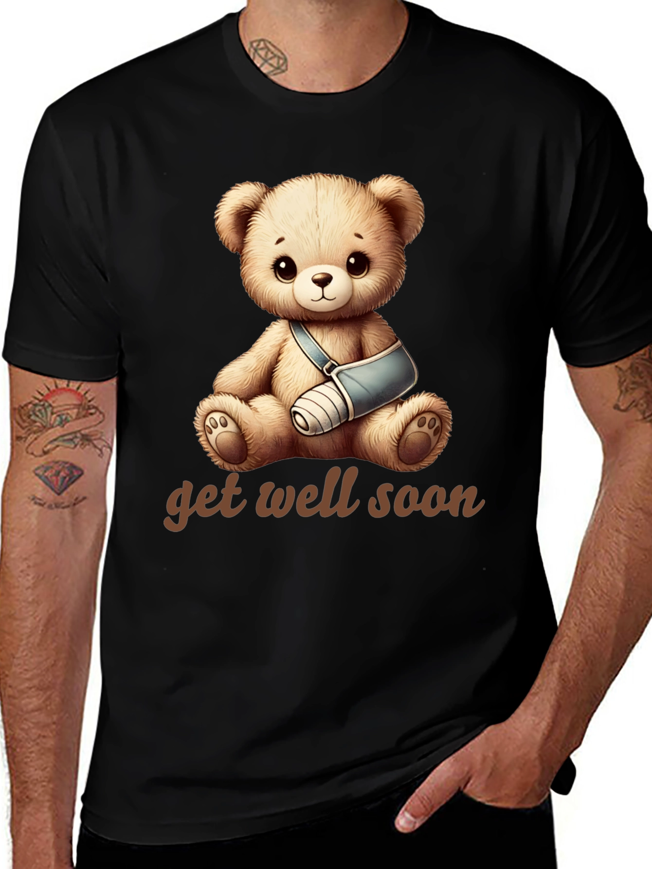 Variant 26 of Get Well Soon Teddy Bear T-Shirt
