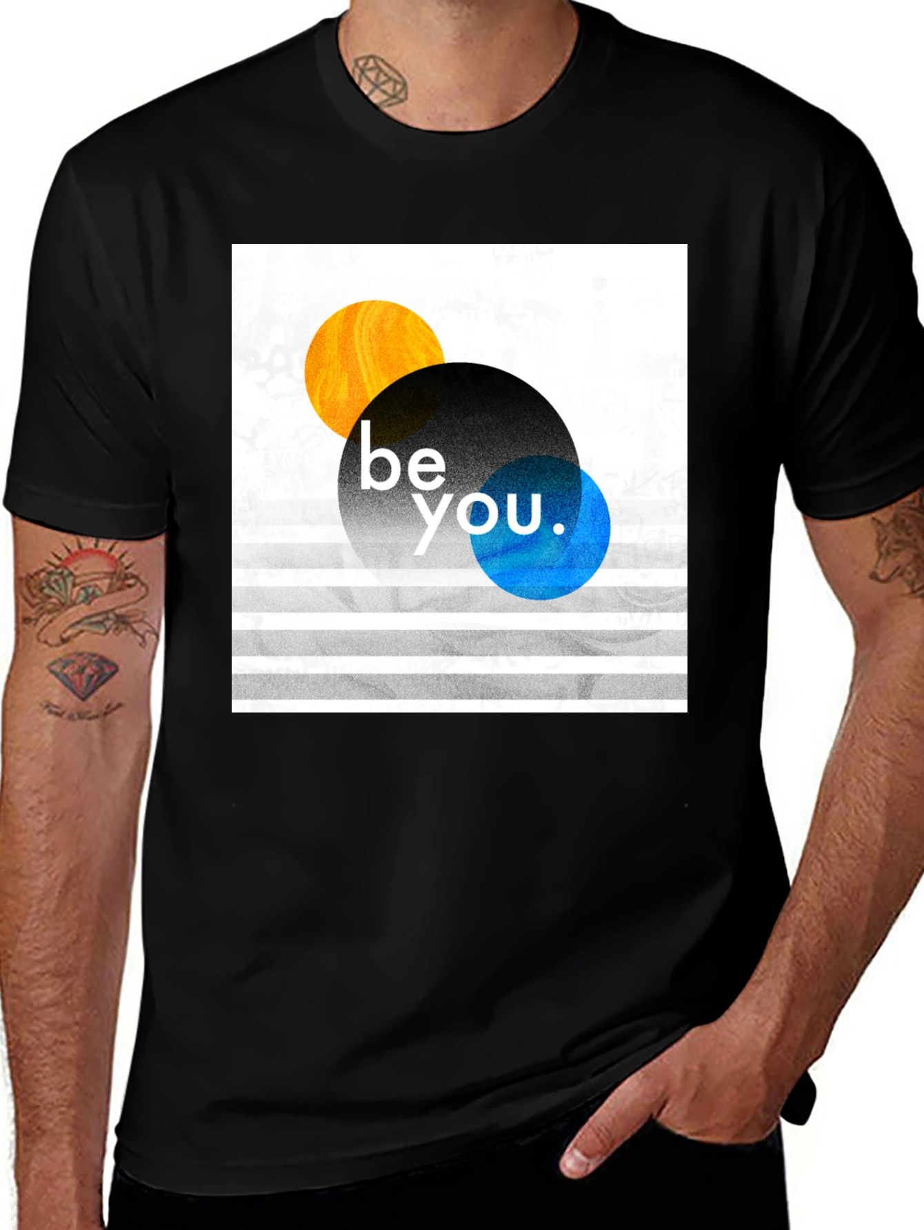 Variant 24 of Be You Graphic Tee - Stylish Modern Design