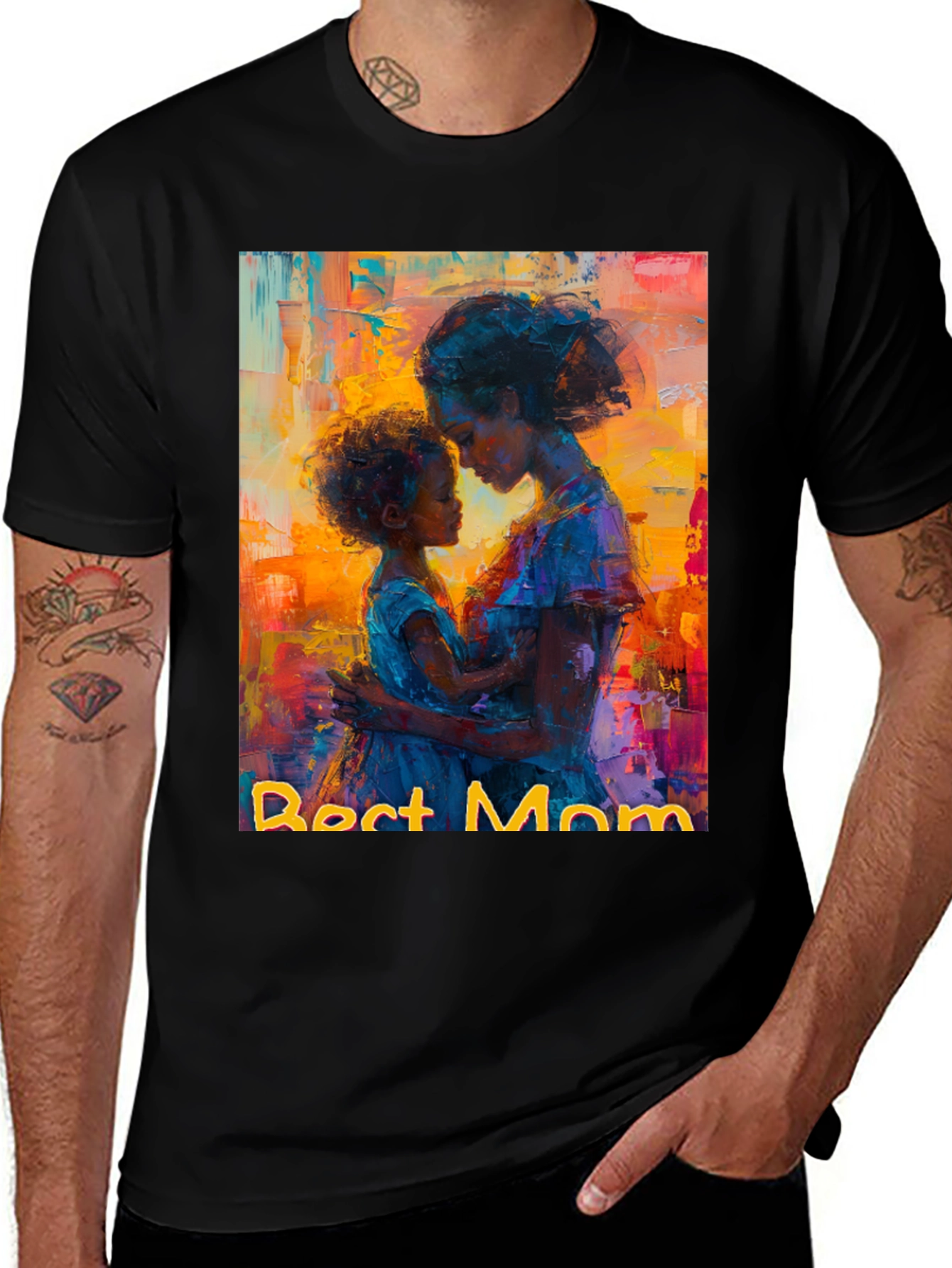 Variant 4 of Best Mom Graphic T-Shirt
