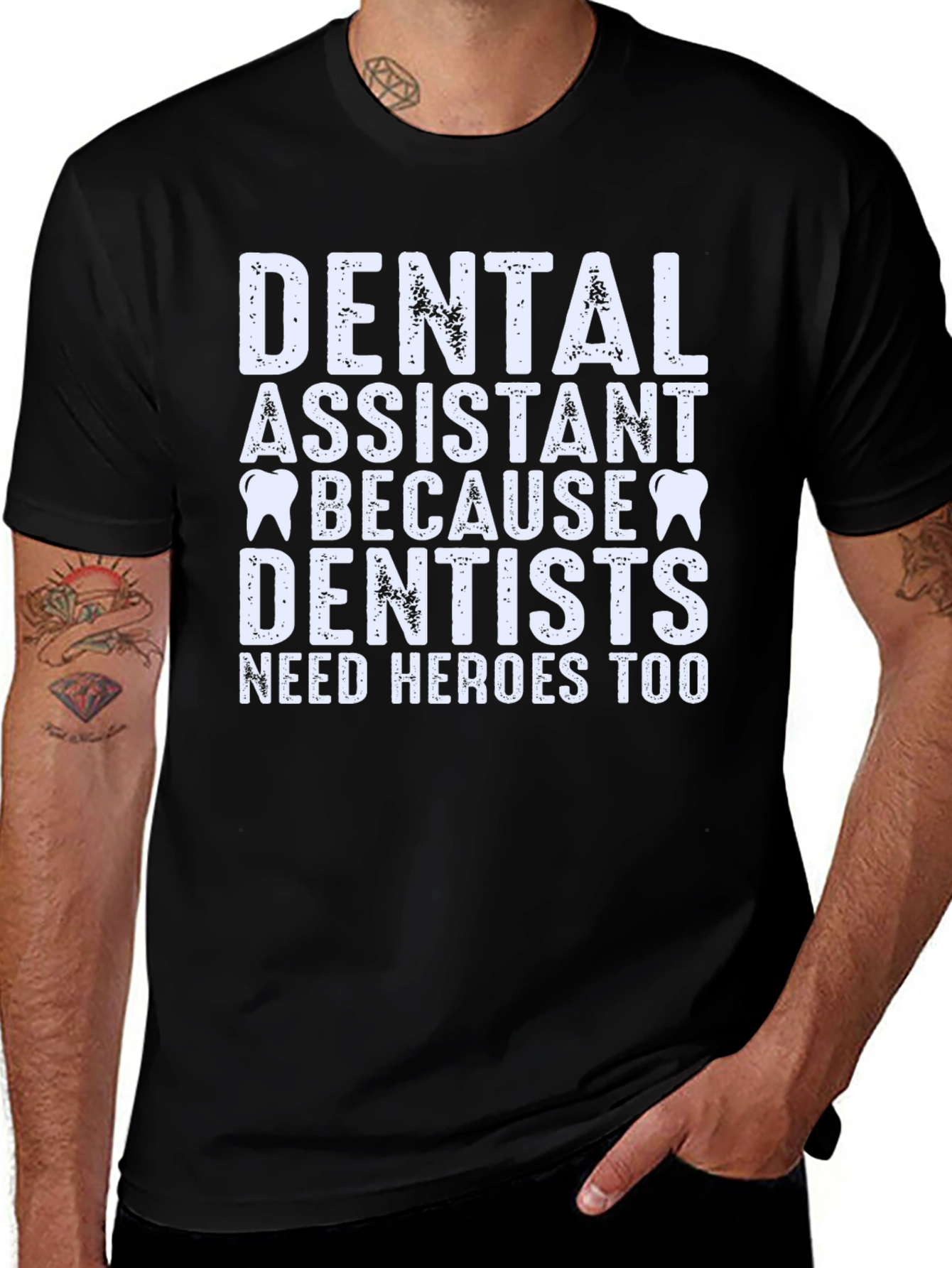 Variant 11 of Dental Assistant Hero Tee