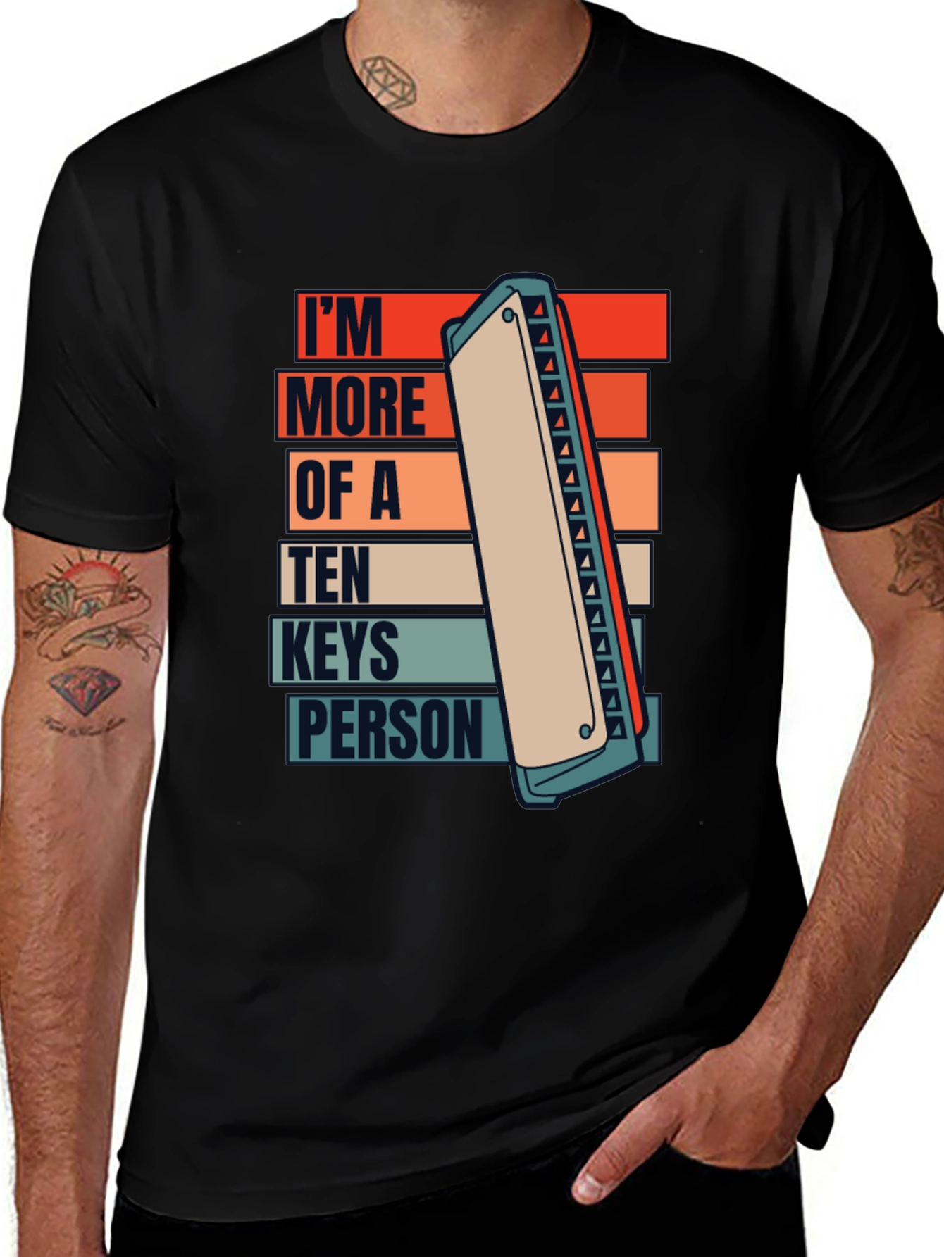 I'm More of A Ten Keys Person Tee