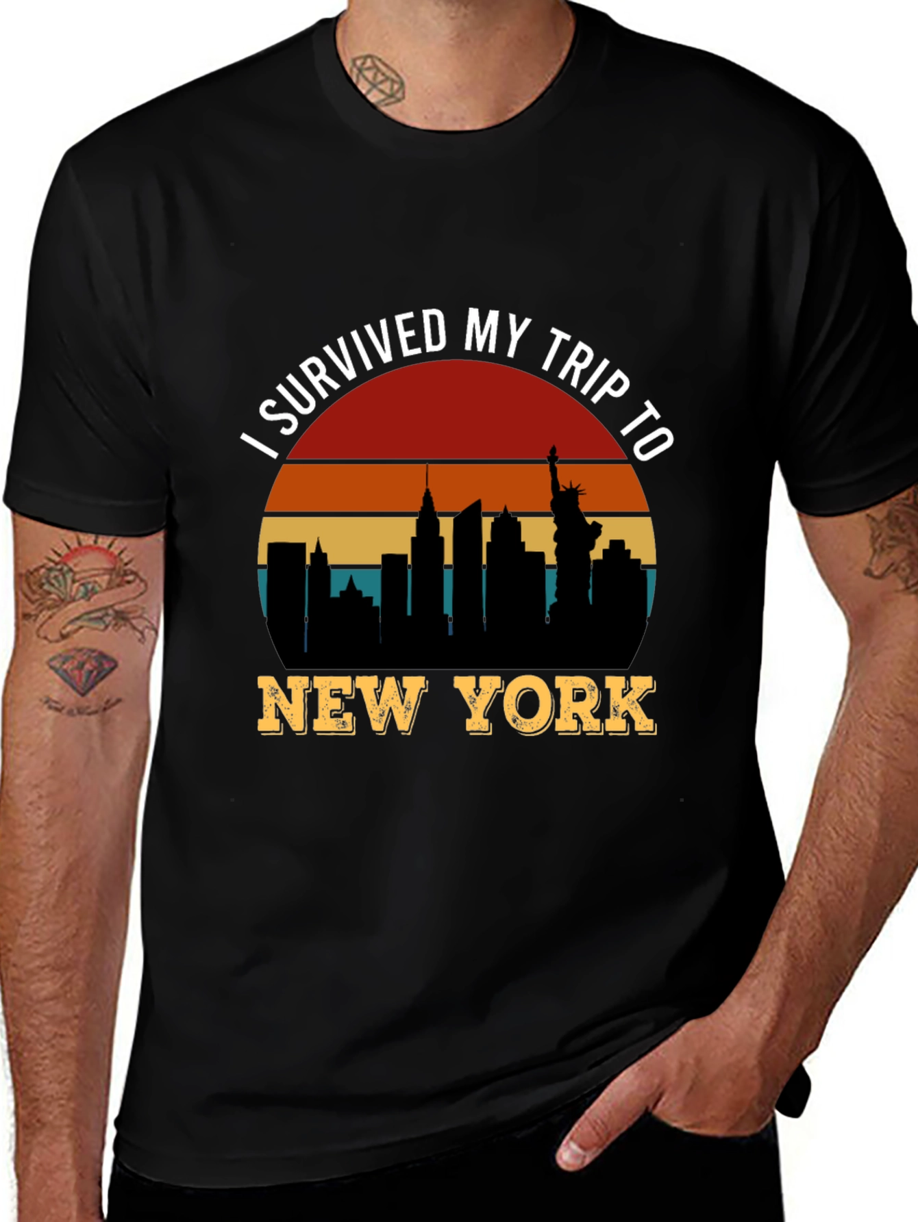 I Survived My Trip To New York T-Shirt
