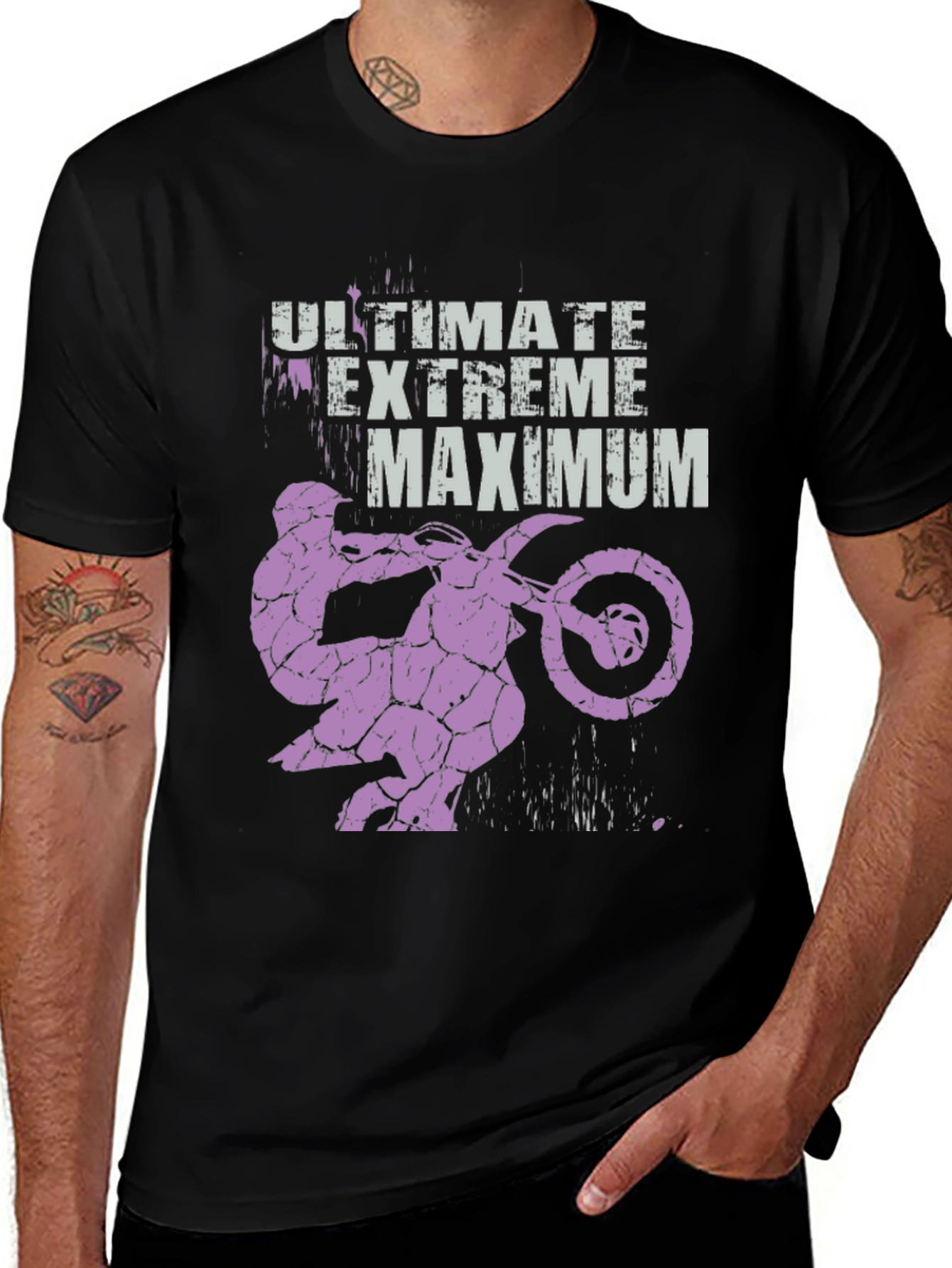 Variant 28 of Ultimate Extreme Maximum Black T-Shirt