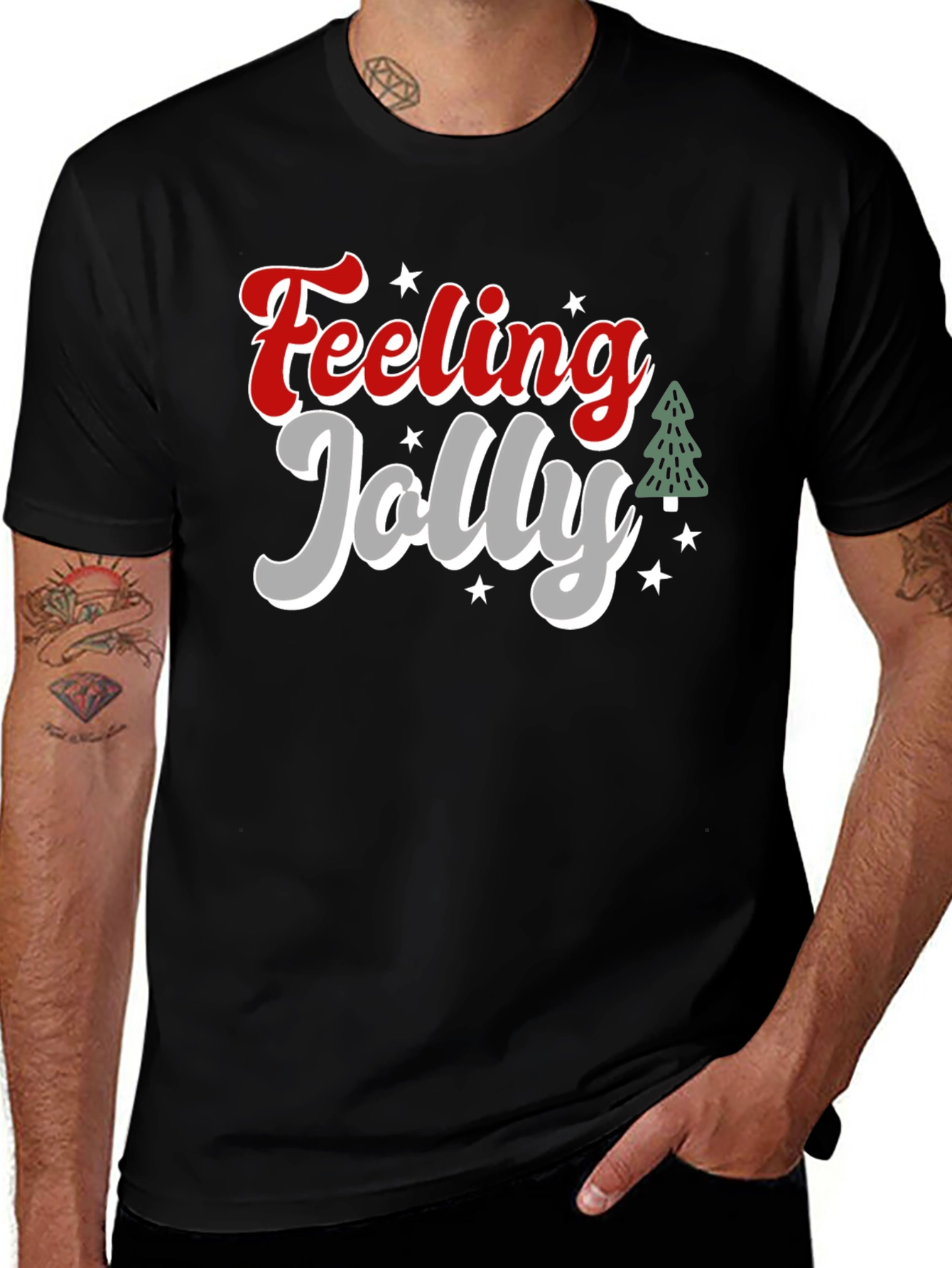 Variant 11 of Feeling Jolly Holiday T-Shirt