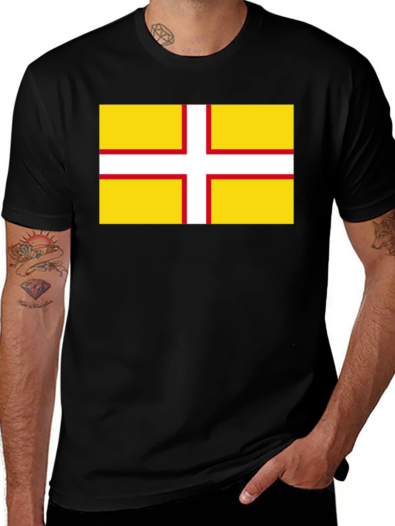 Cornwall Flag T-Shirt - Cornish Pride