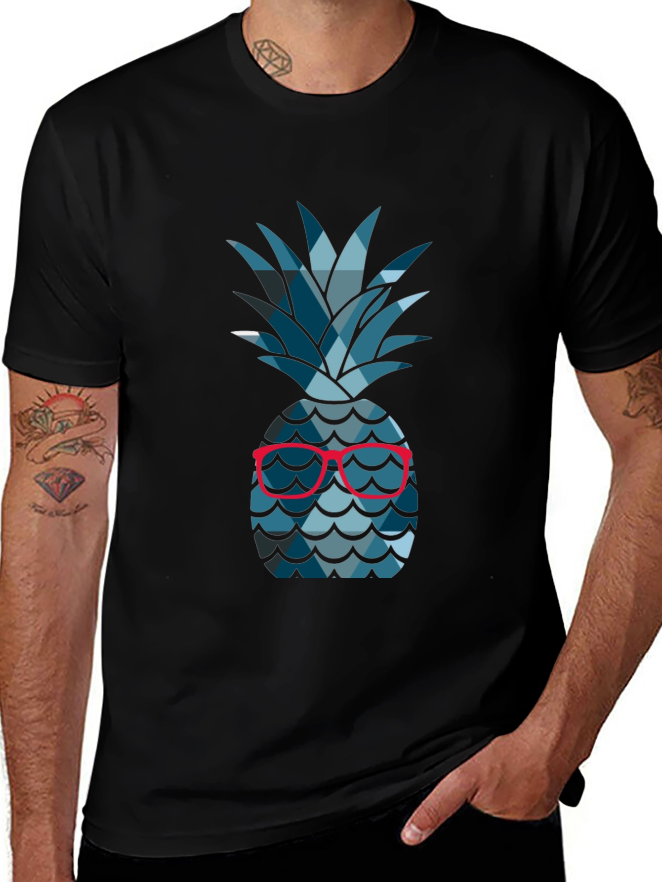Variant 15 of Funky Pineapple Graphic Tee