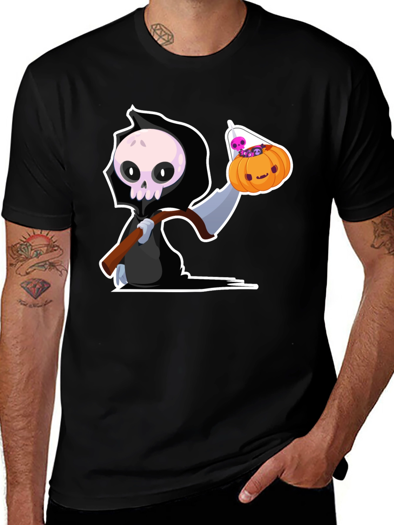Variant 7 of Grim Reaper Halloween T-Shirt