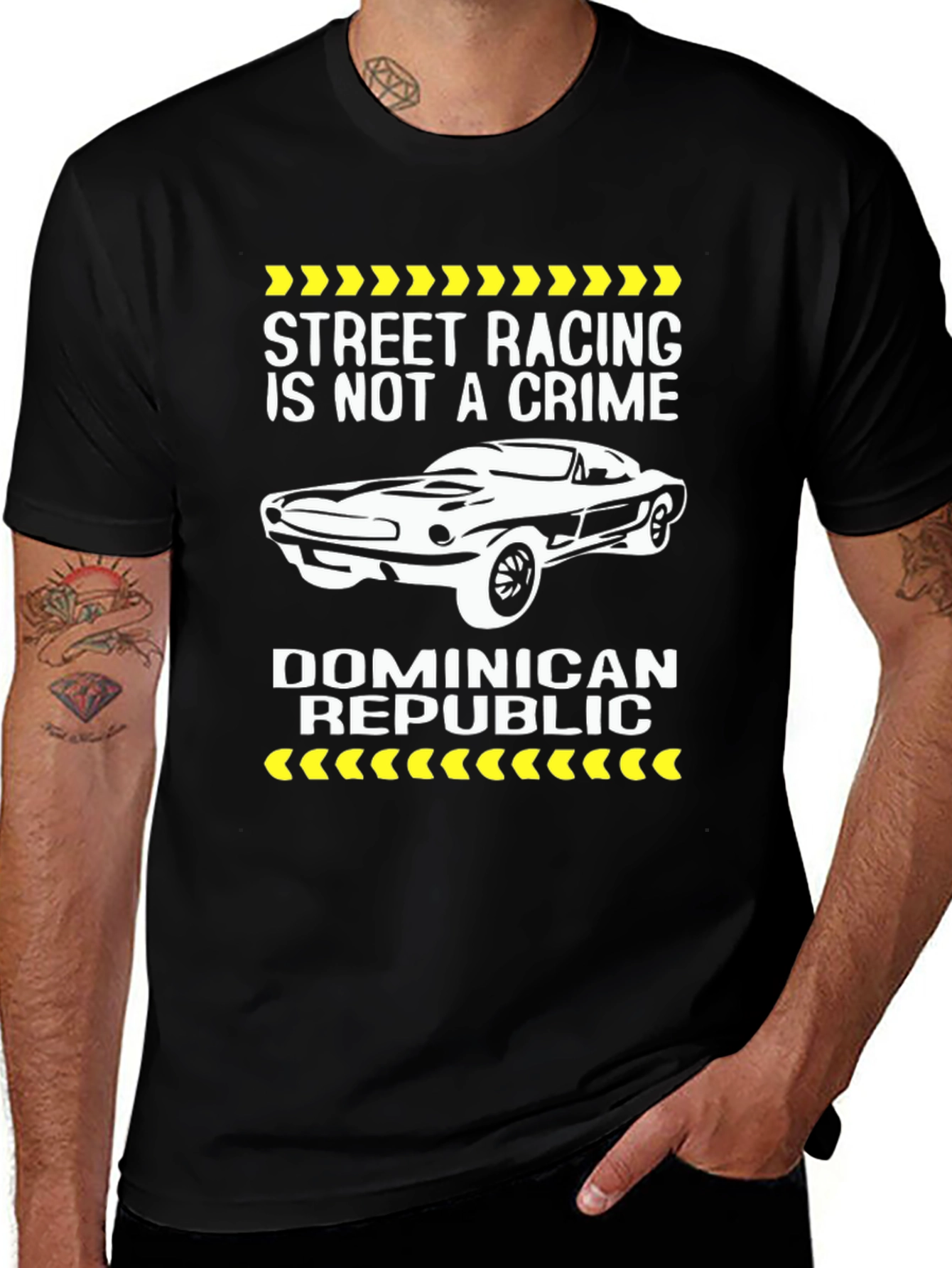 Variant 22 of Street Racing Dominican Republic T-Shirt