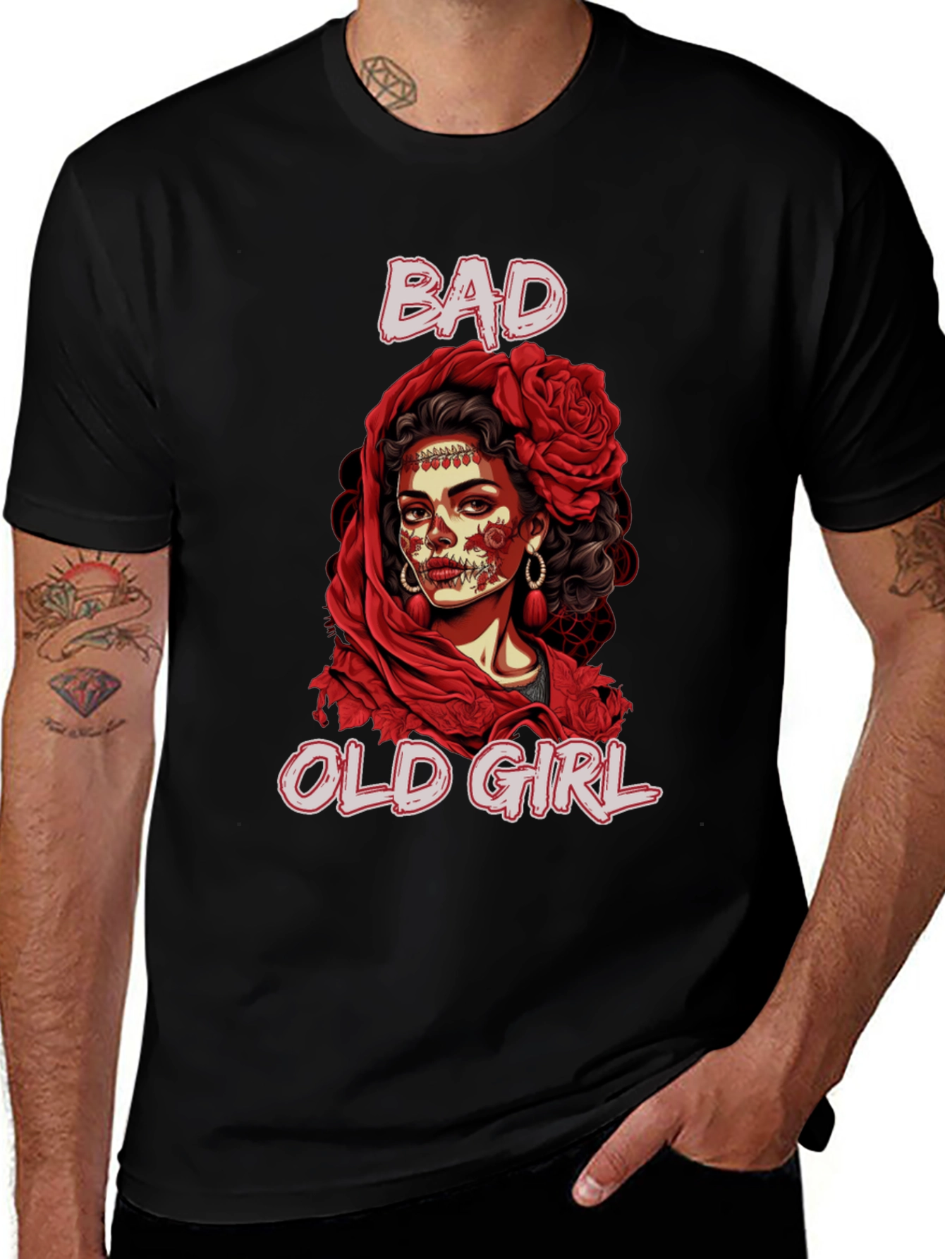 Variant 5 of Bad Old Girl Graphic Tee