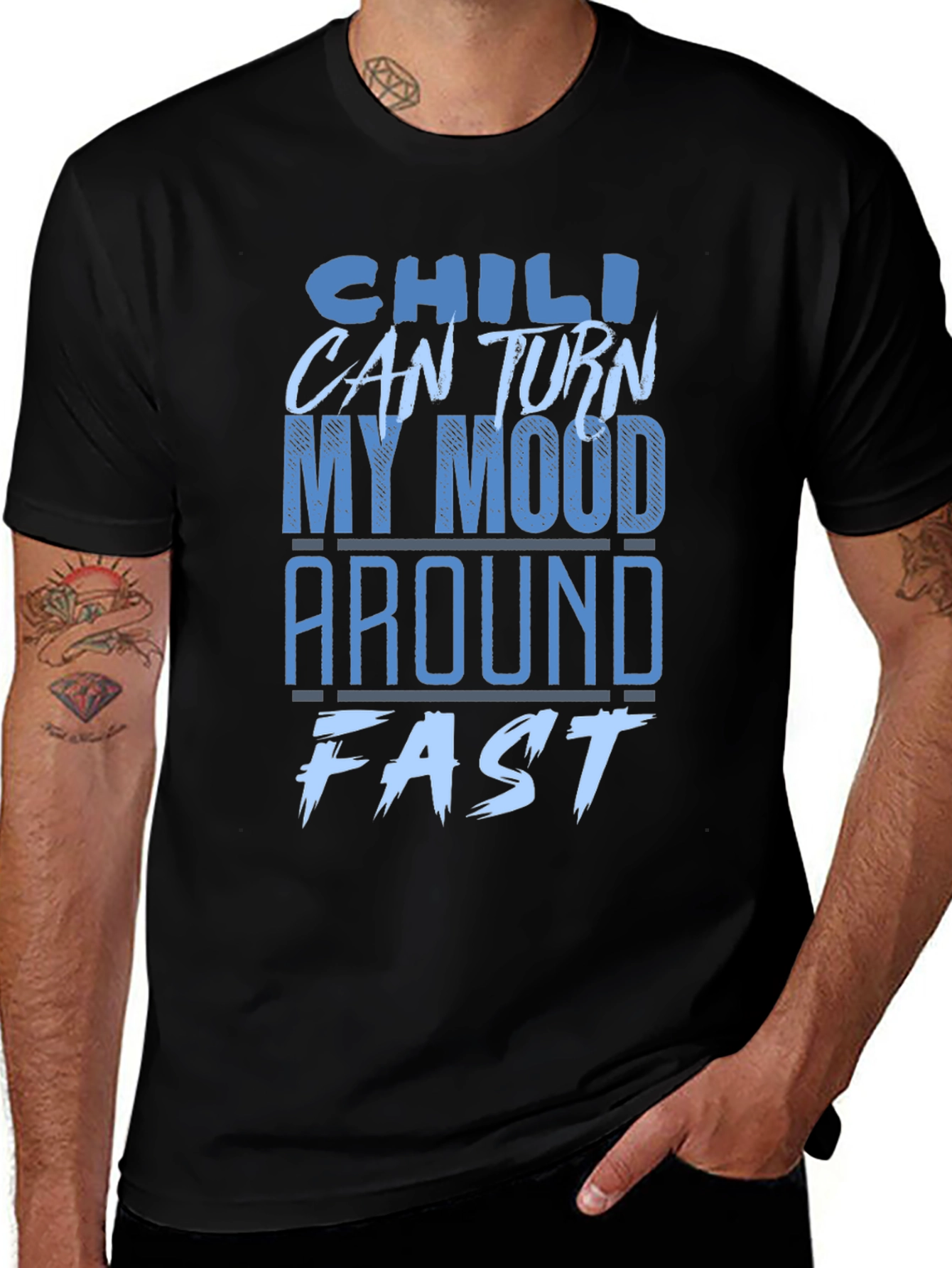 Variant 21 of Chili Mood T-Shirt - Funny Foodie Tee