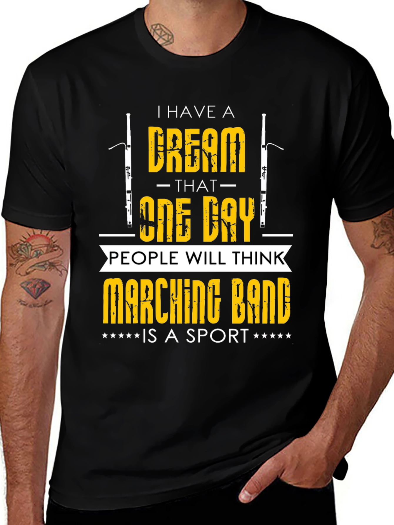 Variant 19 of Marching Band Sport T-Shirt - Dream Design
