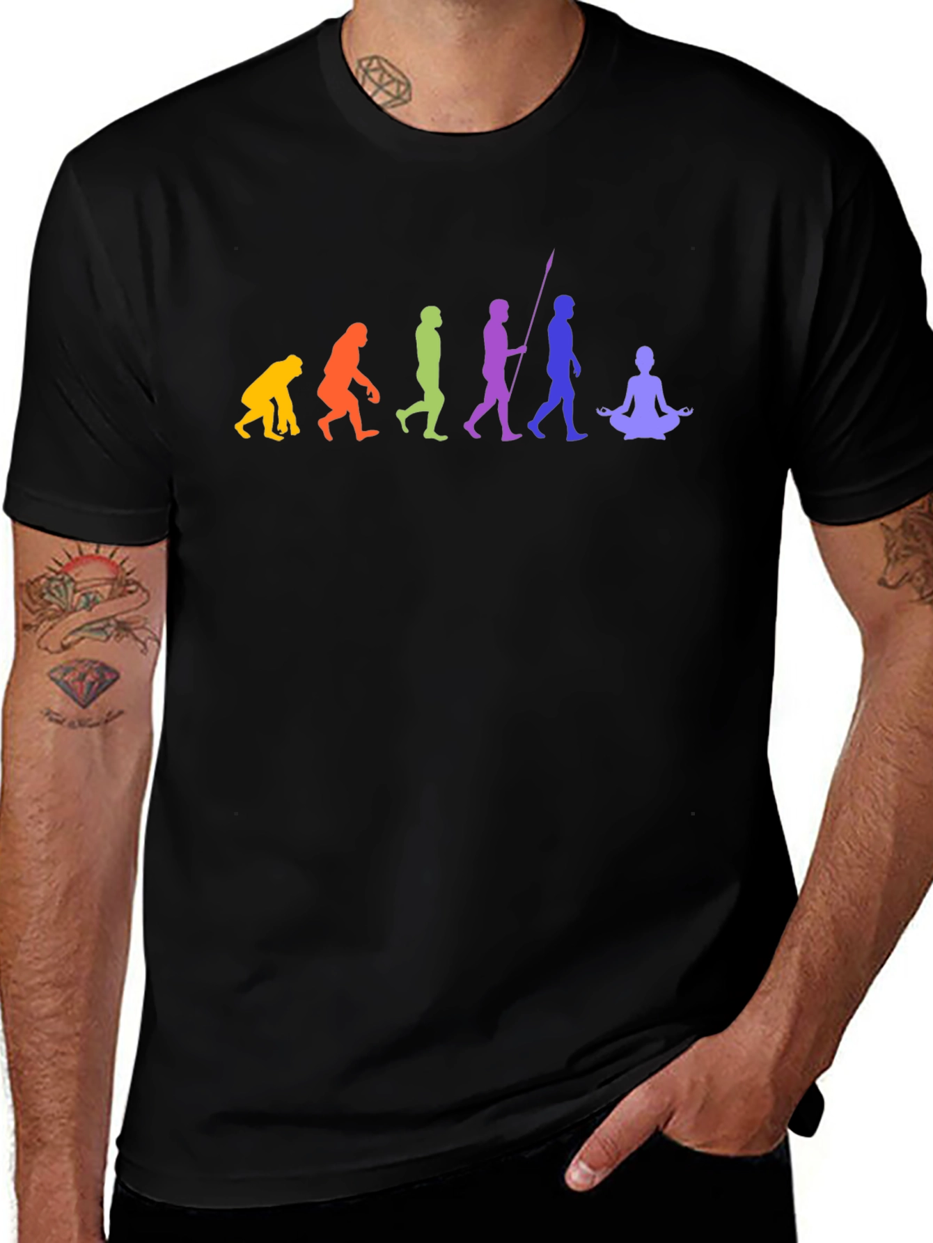 Variant 20 of Evolution Meditation T-Shirt