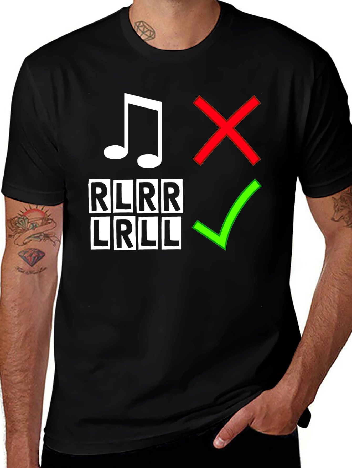 Variant 14 of Drum Rudiment T-Shirt
