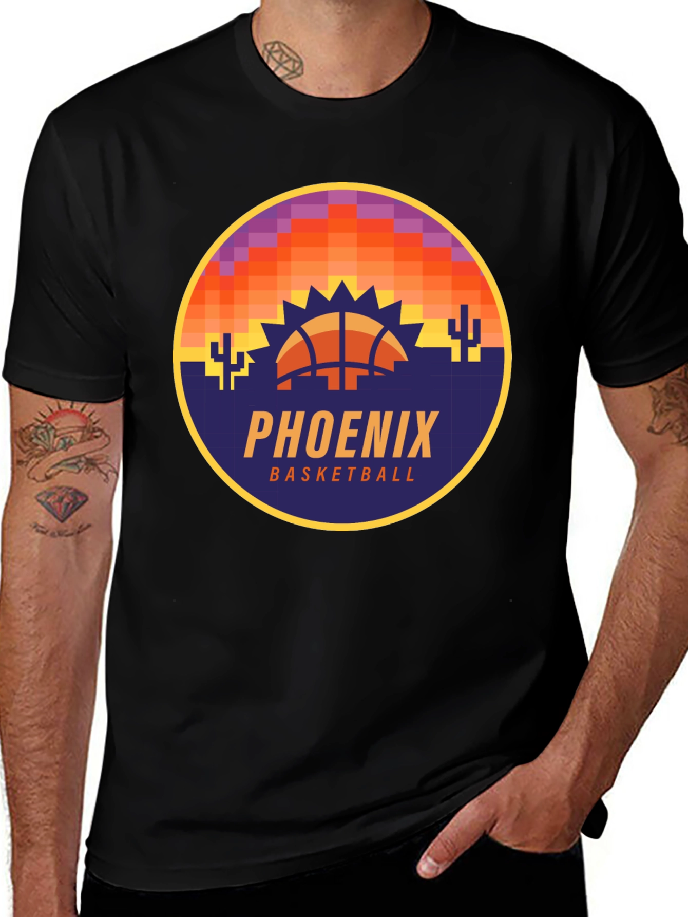Variant 18 of Phoenix Basketball Graphic Tee