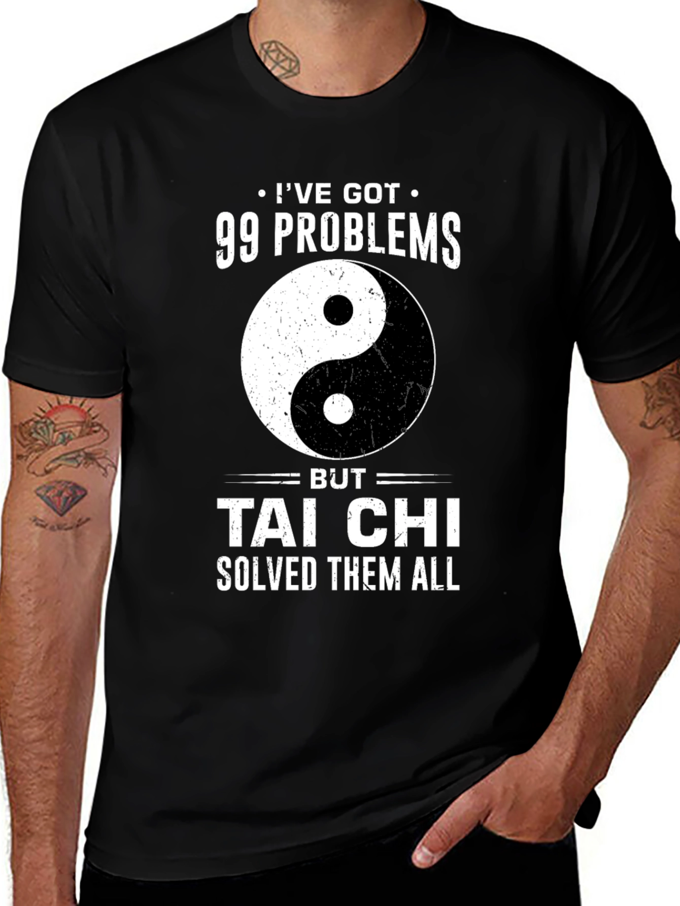 Variant 3 of 99 Problems Tai Chi Solved T-Shirt