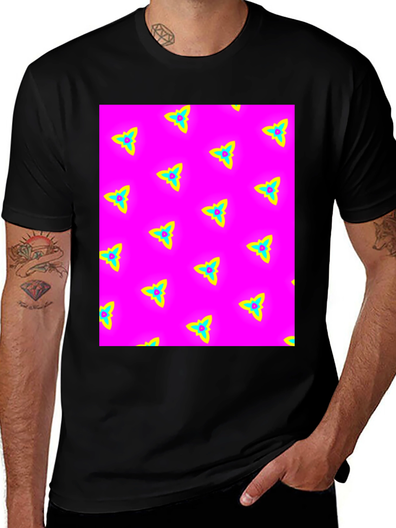 Variant 15 of Vibrant Pattern Tee