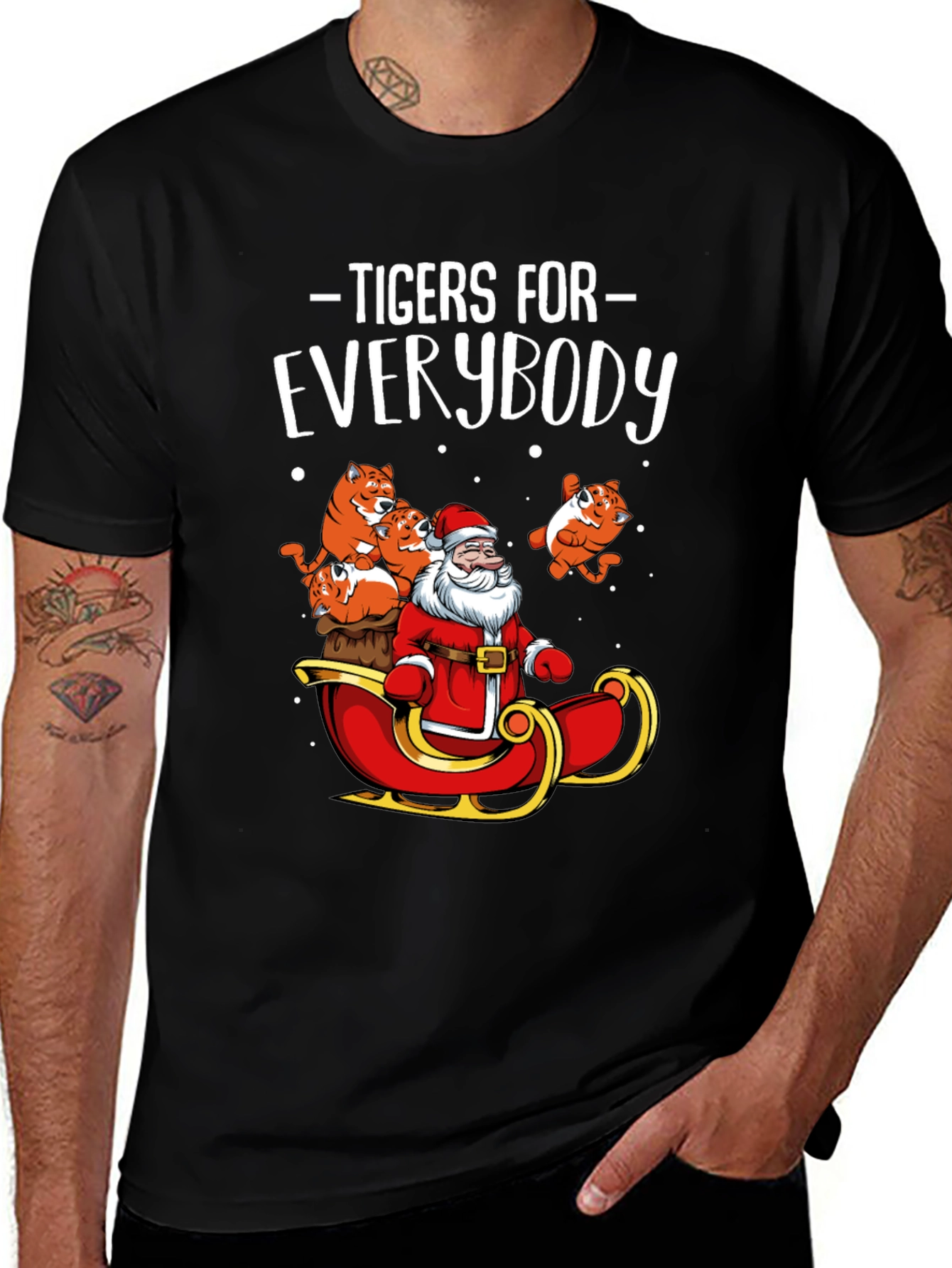 Variant 9 of Tigers For Everybody Graphic Tee