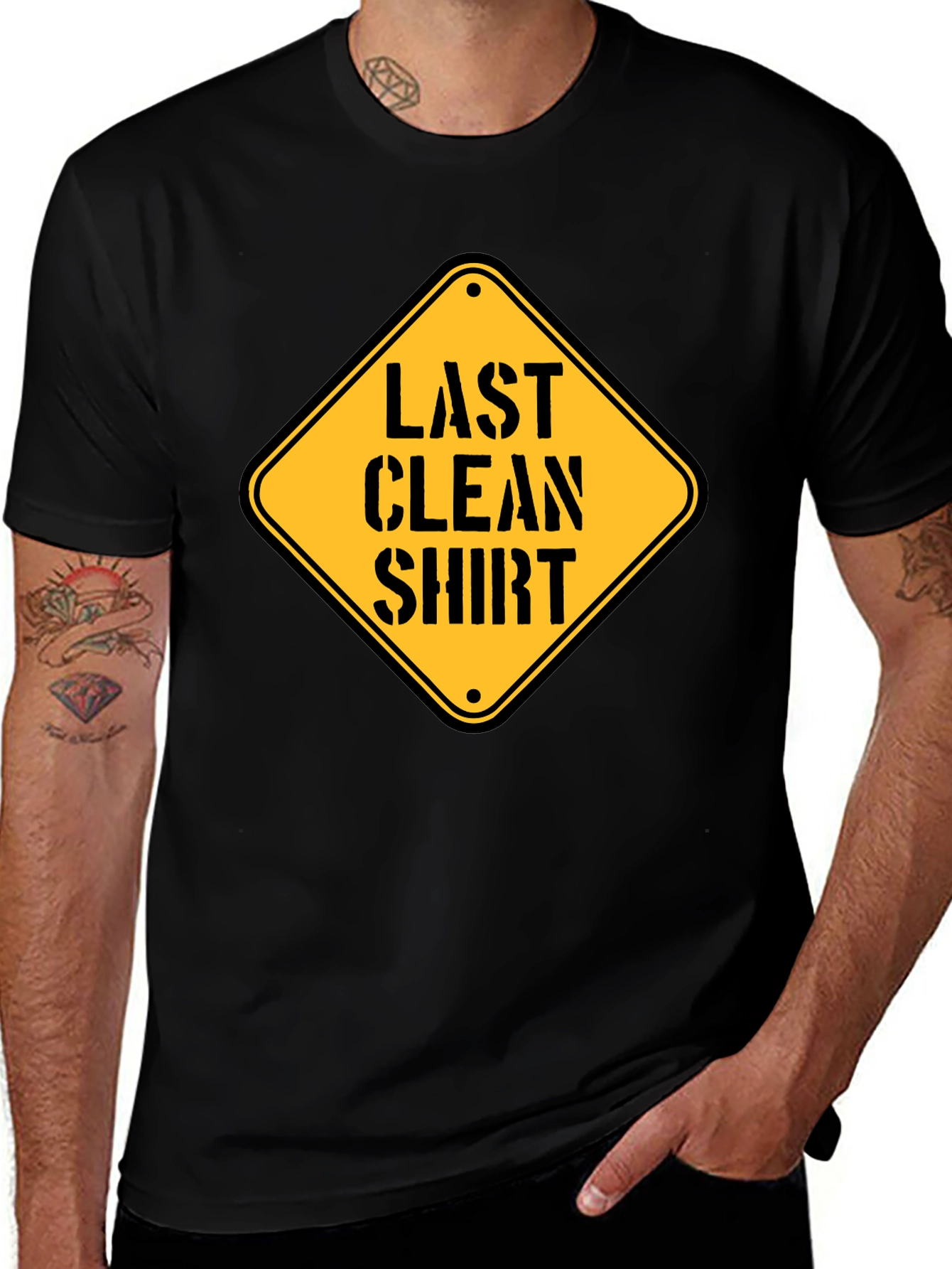 Variant 30 of Last Clean Shirt Graphic Tee