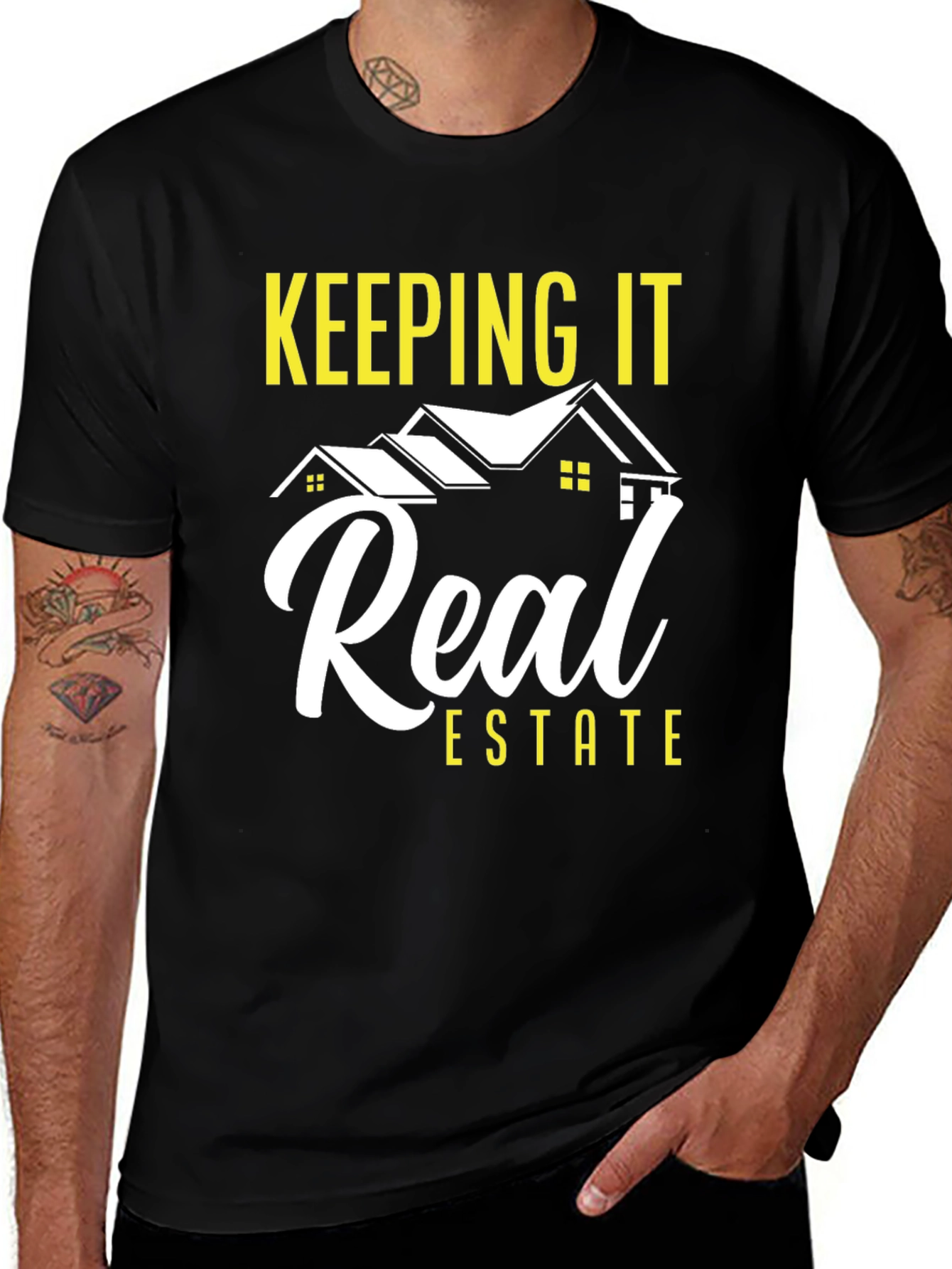 Variant 7 of Keeping It Real Estate T-Shirt