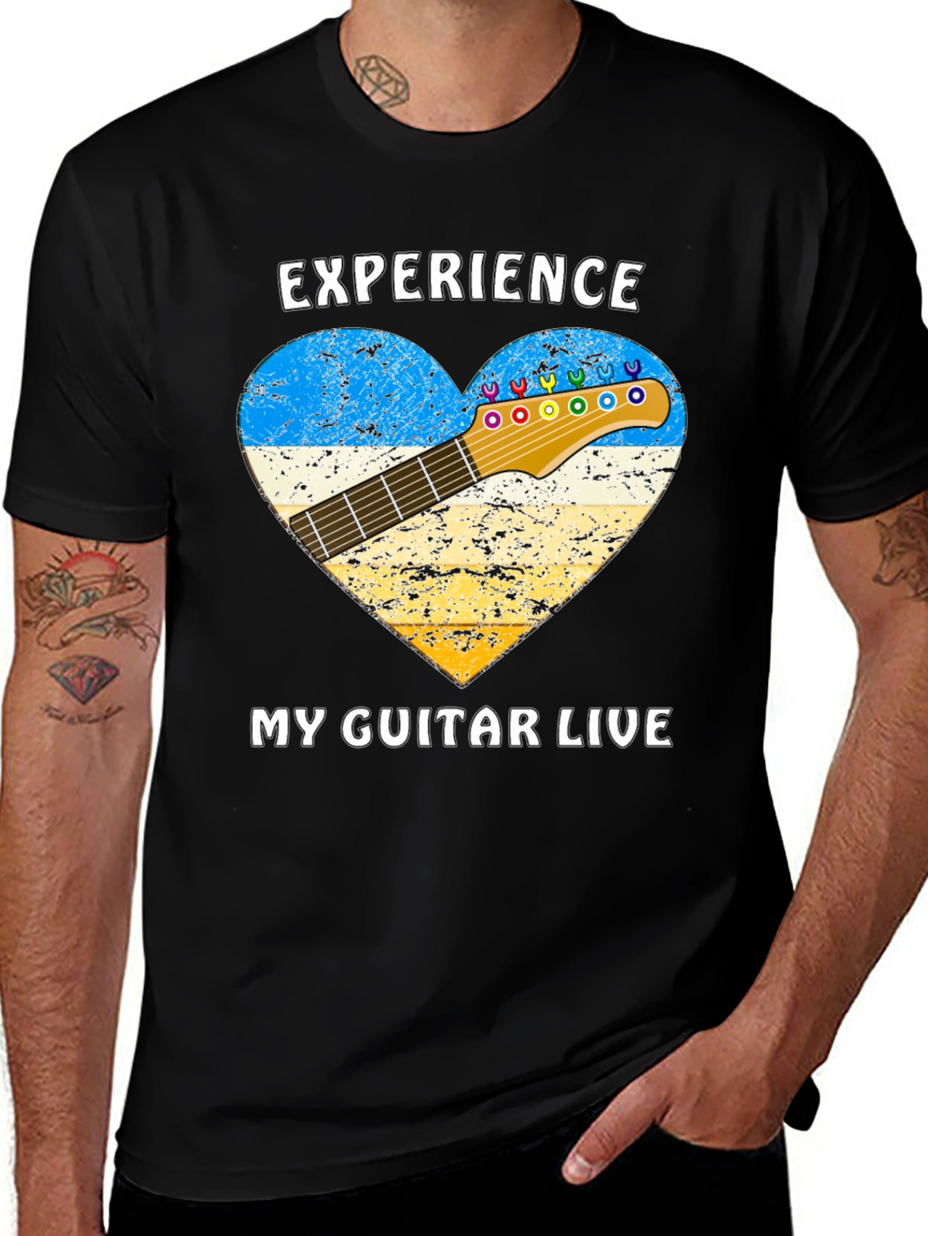 Variant 30 of Experience My Guitar Live T-Shirt