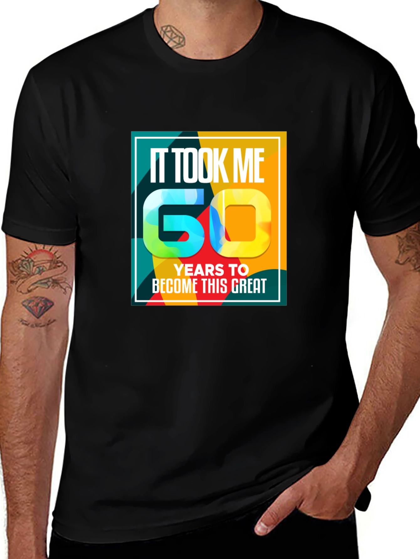 Variant 25 of 60th Birthday T-Shirt: It Took Me 60 Years