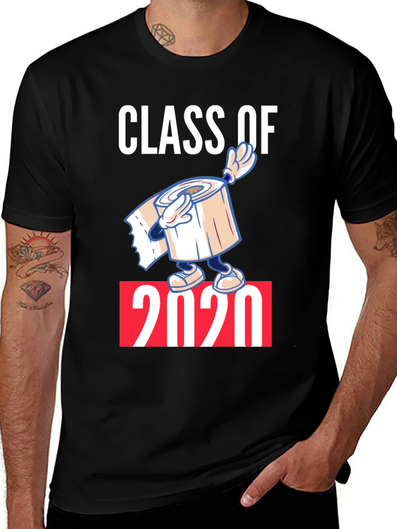 Variant 26 of Class of 2020 Toilet Paper T-Shirt