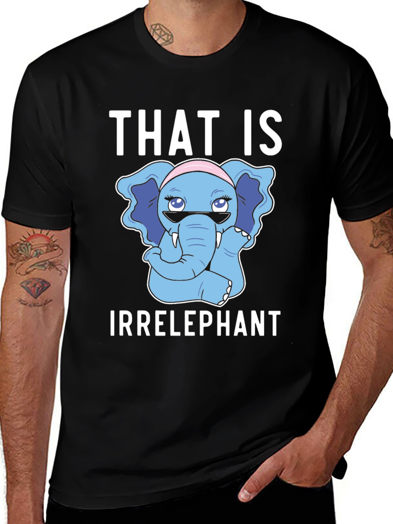 Variant 27 of Irrelephant T-Shirt - Funny Elephant Tee