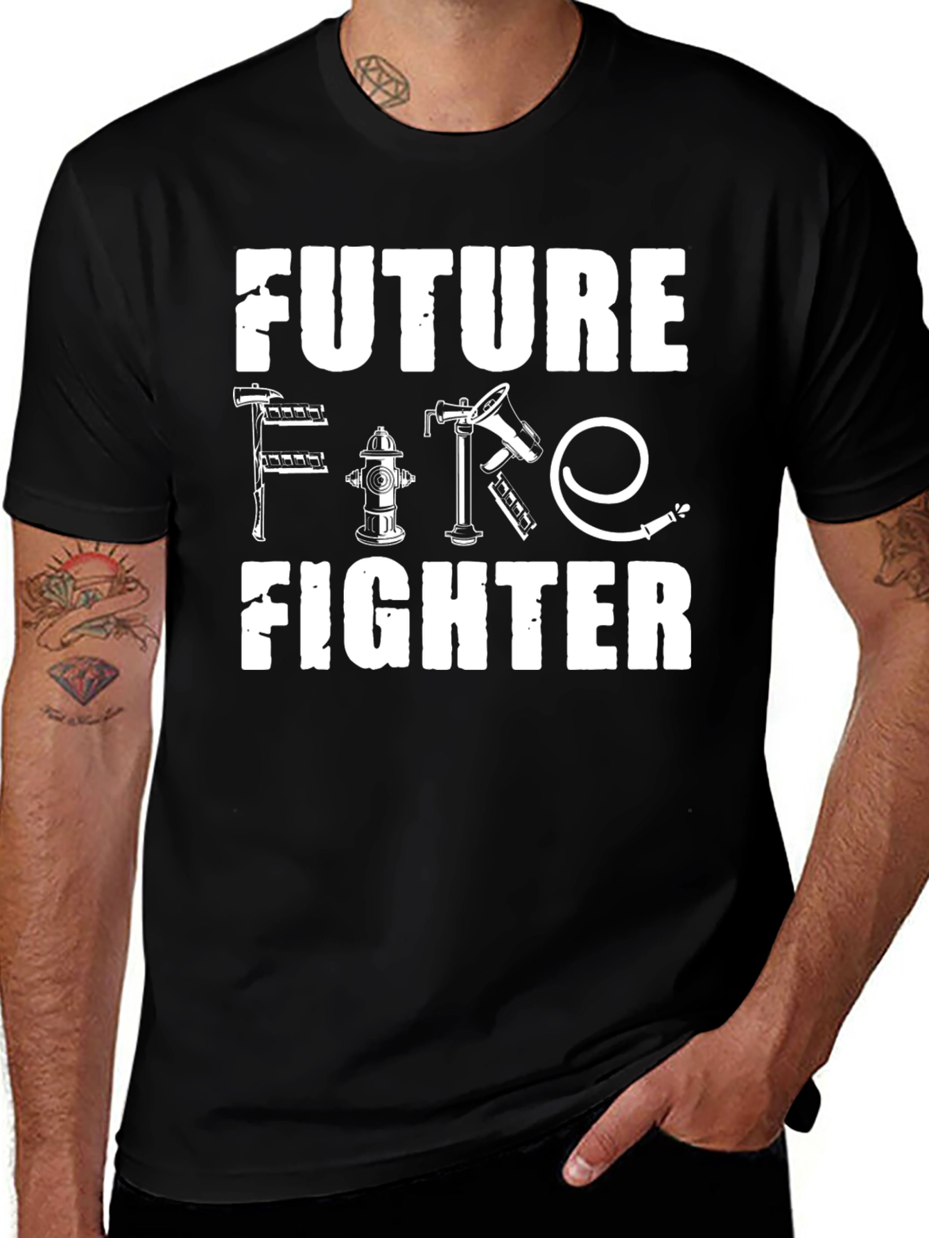 Future Firefighter Graphic T-Shirt