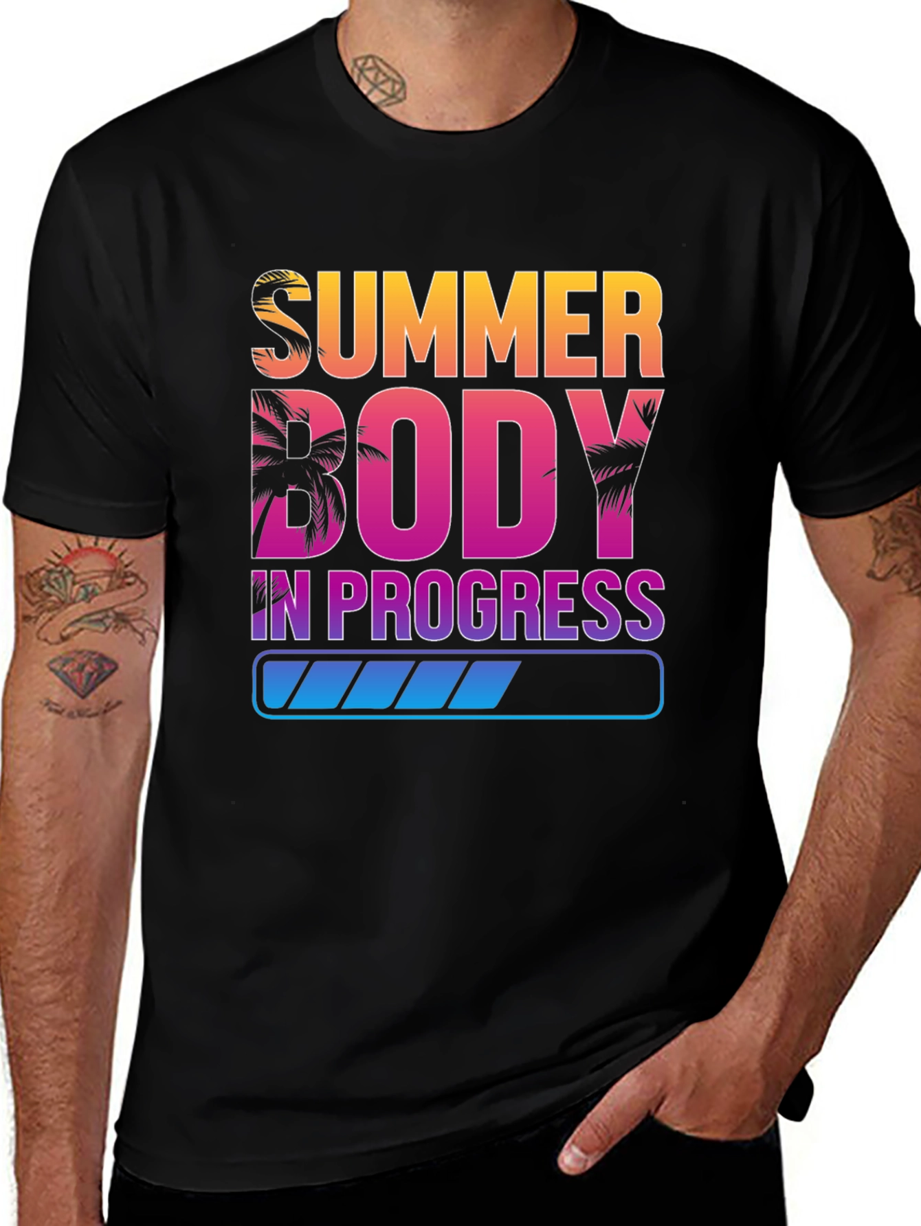 Variant 22 of Summer Body In Progress T-Shirt