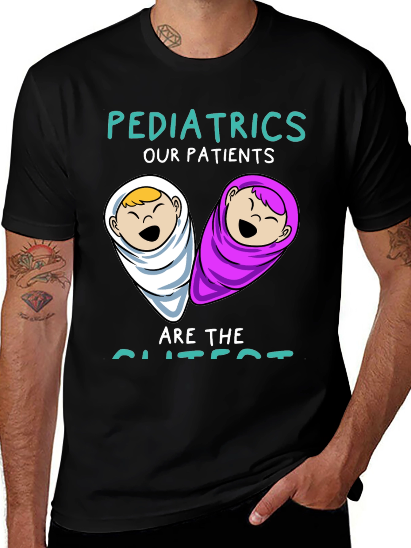 Variant 21 of Pediatrics Our Patients Graphic T-Shirt