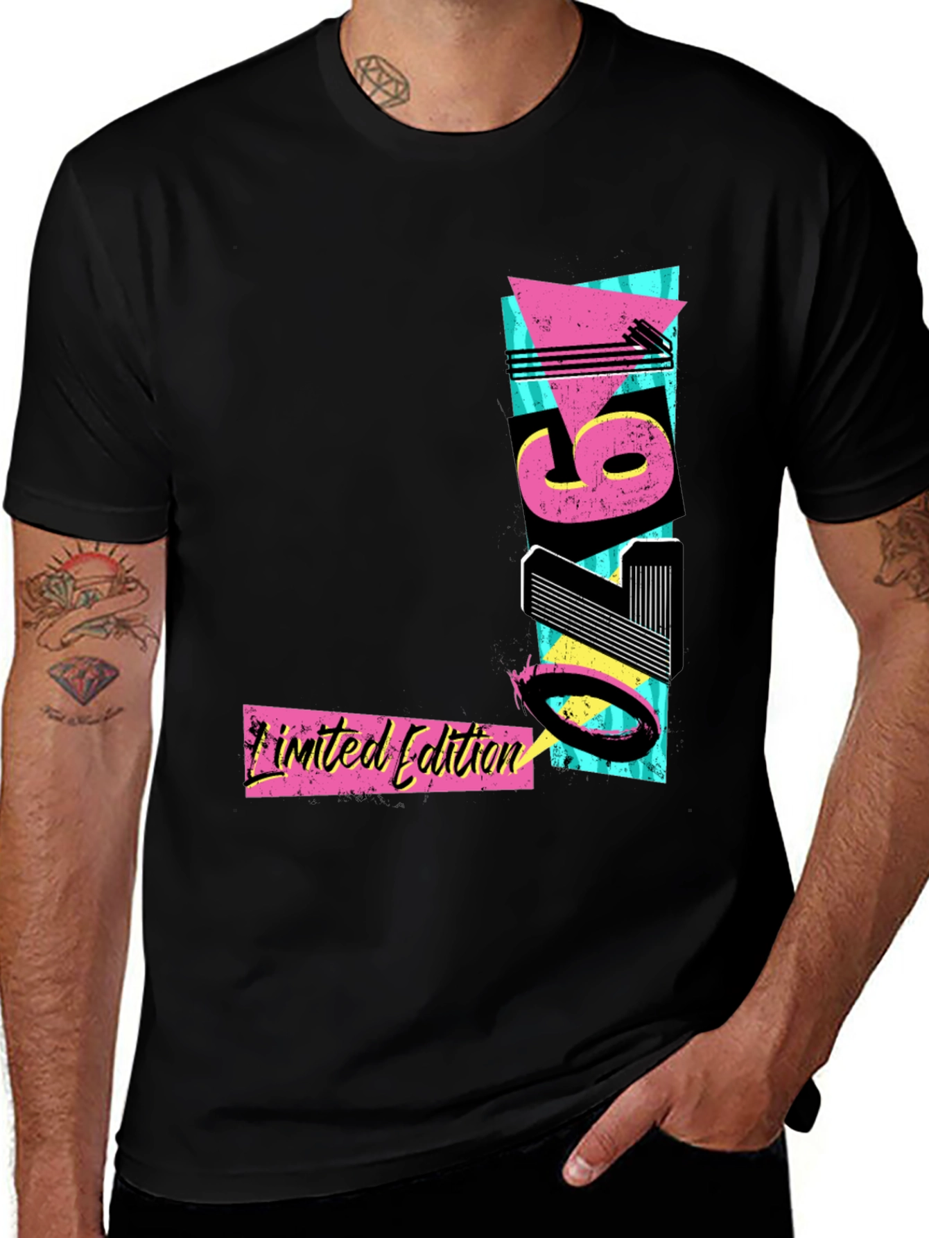 Variant 7 of Limited Edition 1970s Retro T-Shirt