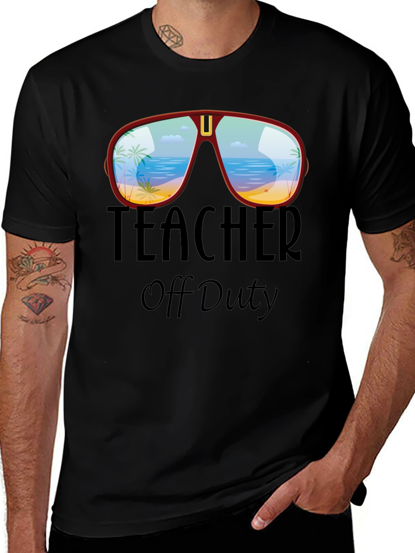 Variant 29 of Teacher Off Duty Graphic Tee