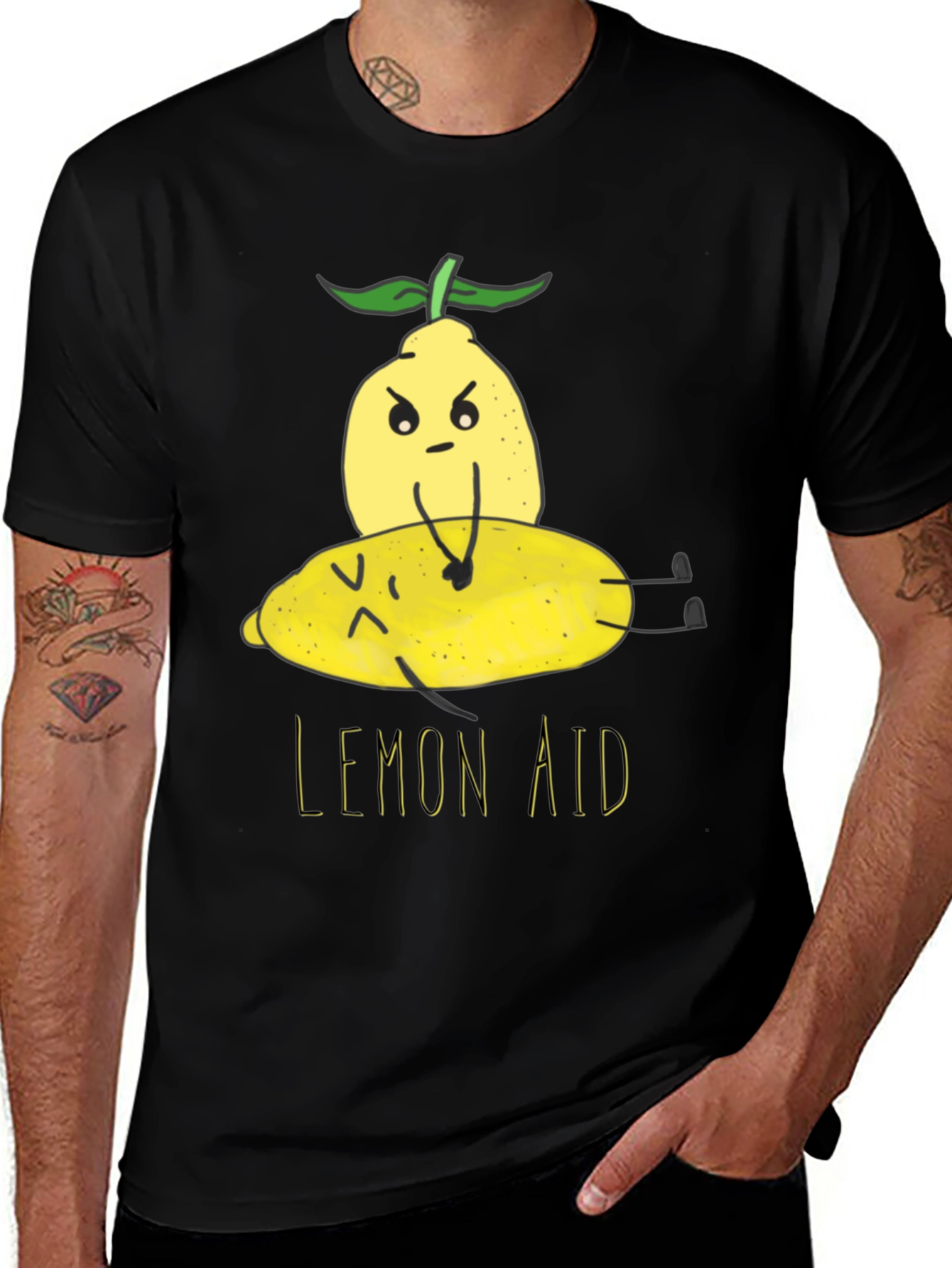 Lemon Aid T-Shirt - Funny Graphic Tee