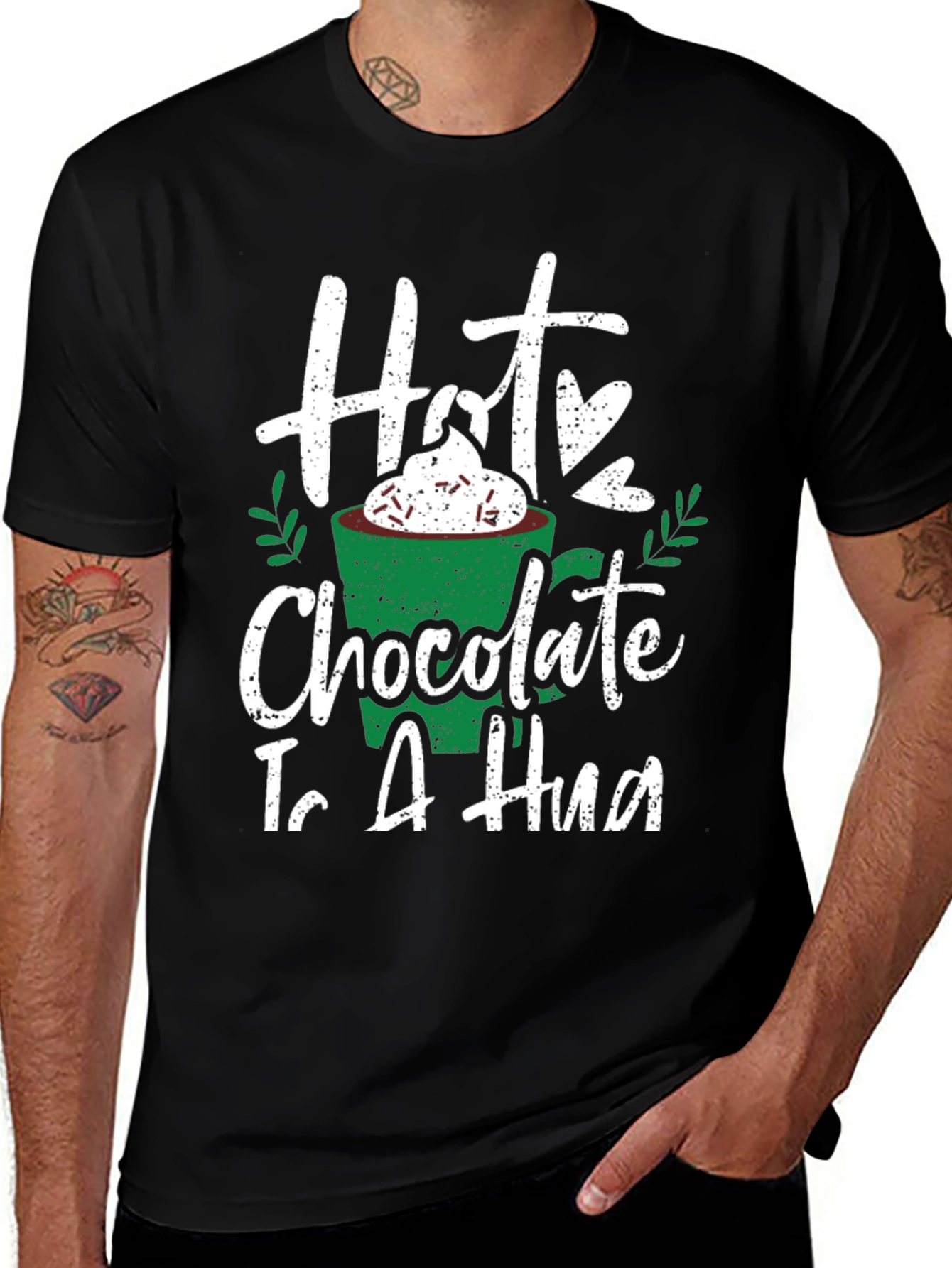 Hot Chocolate Hug Graphic Tee