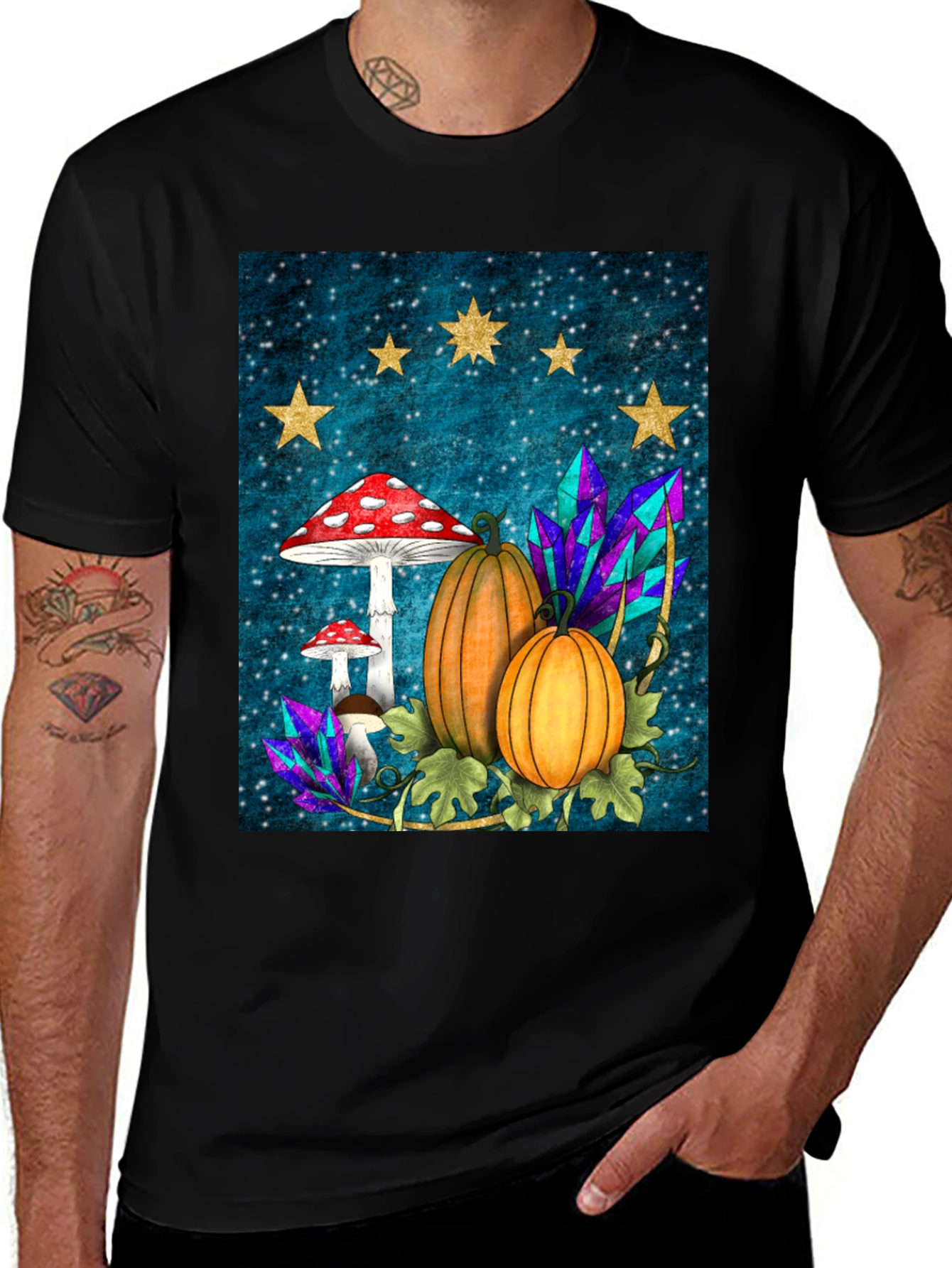 Variant 16 of Whimsical Harvest Graphic Tee