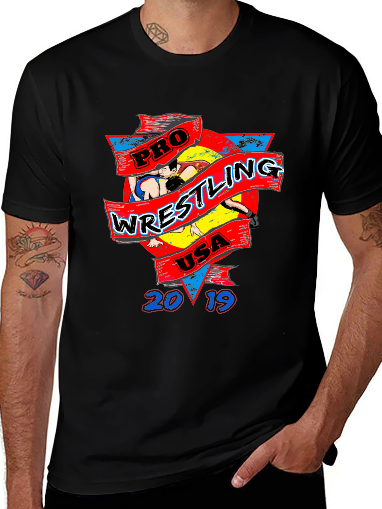 Pro Wrestling USA 2019 T-Shirt