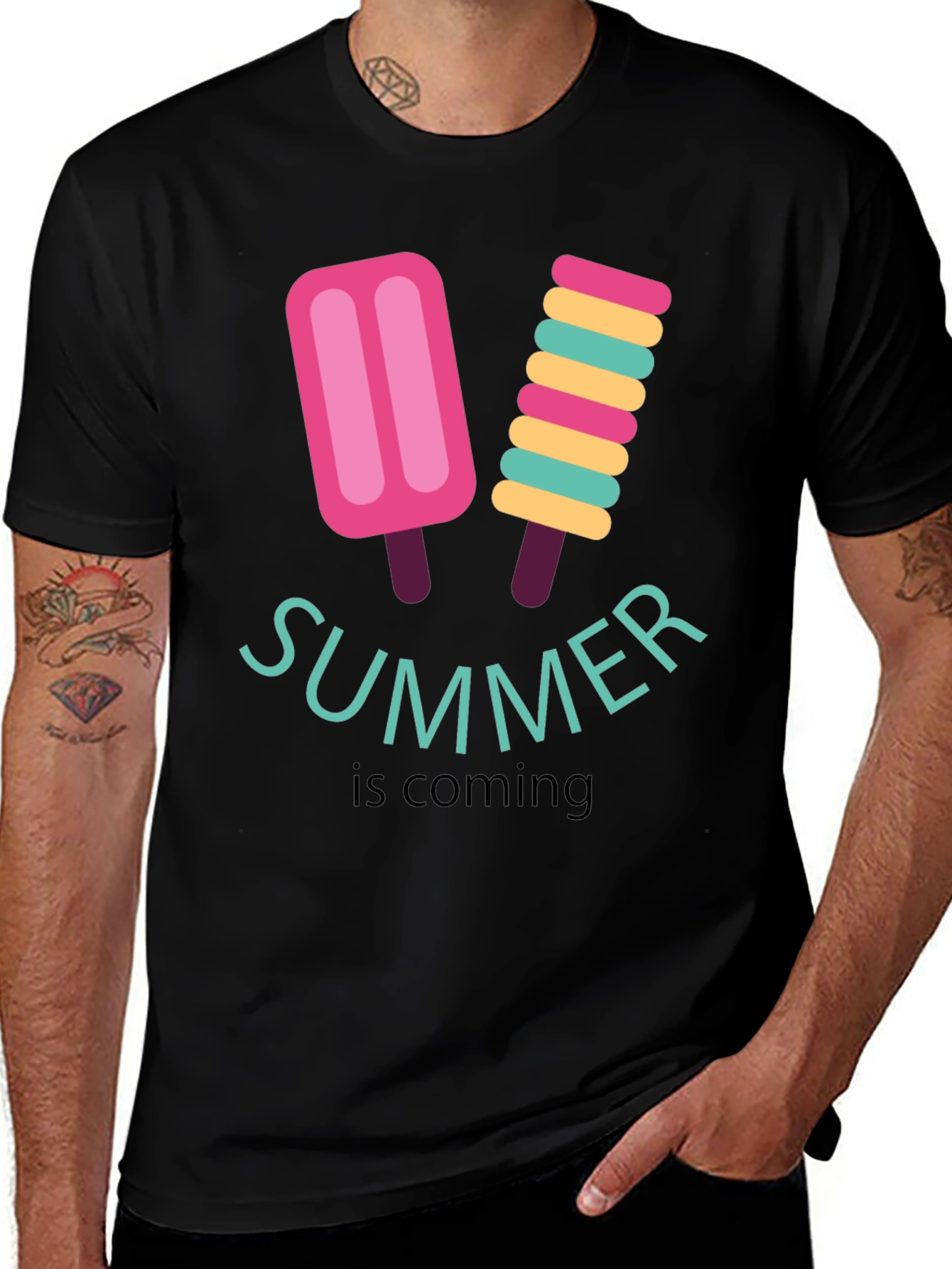 Summer Ice Cream Graphic Tee