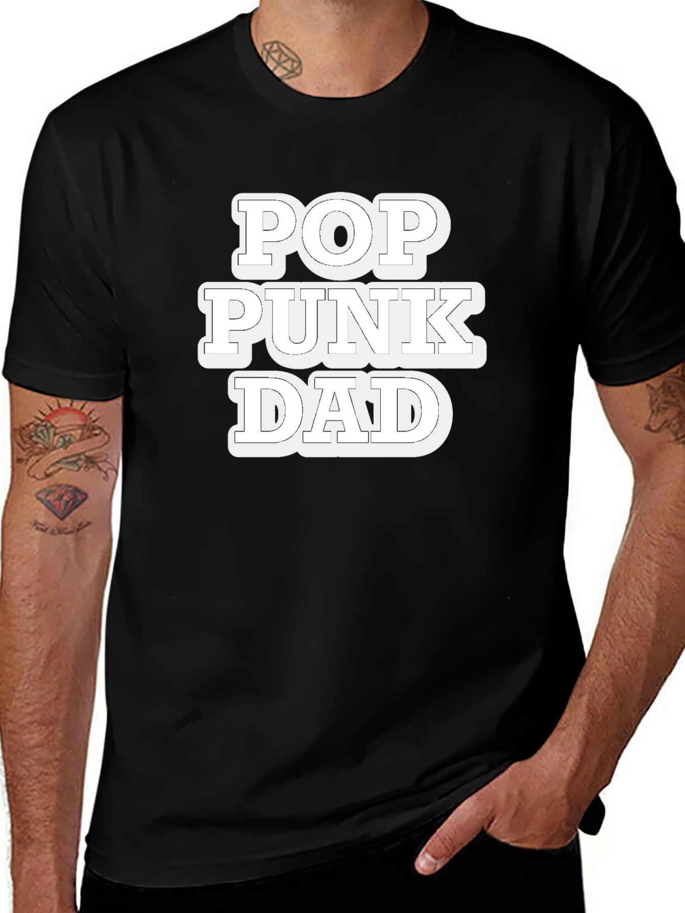 Variant 26 of Pop Punk Dad Graphic T-Shirt